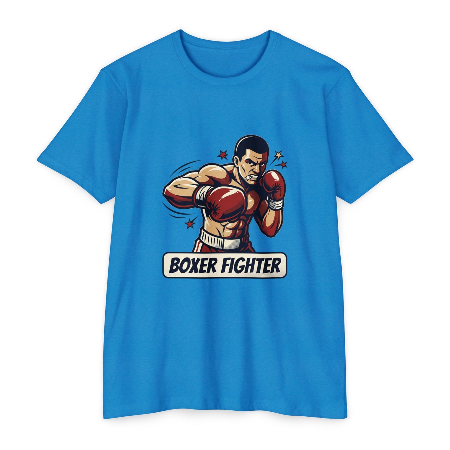 Boxer Fighter Vintage Boxing Graphic T-Shirt — Retro Gym Tee for Fans & Trainers
