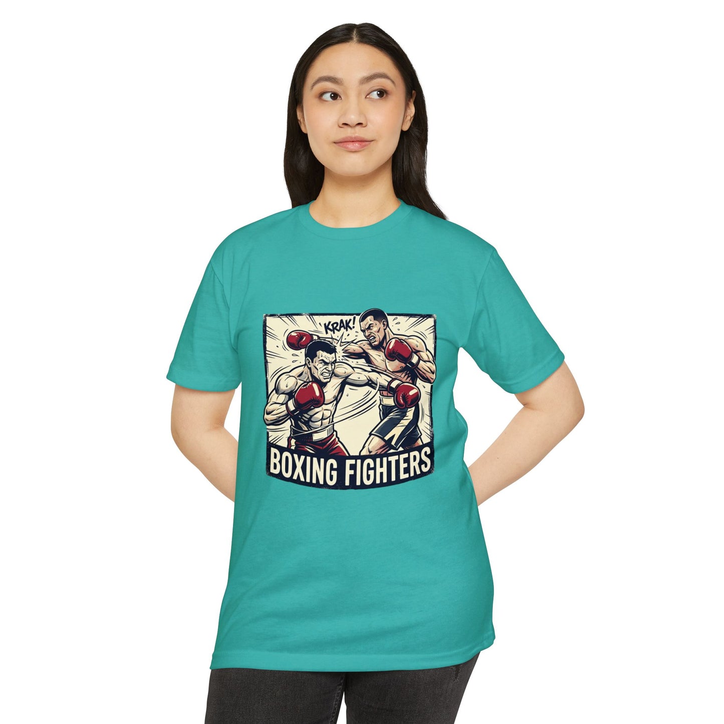 Boxing Fighters Vintage Comic Ring Match T-Shirt