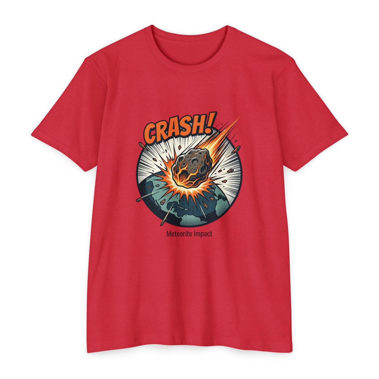 Meteorite Impact 'CRASH!' Graphic T-Shirt