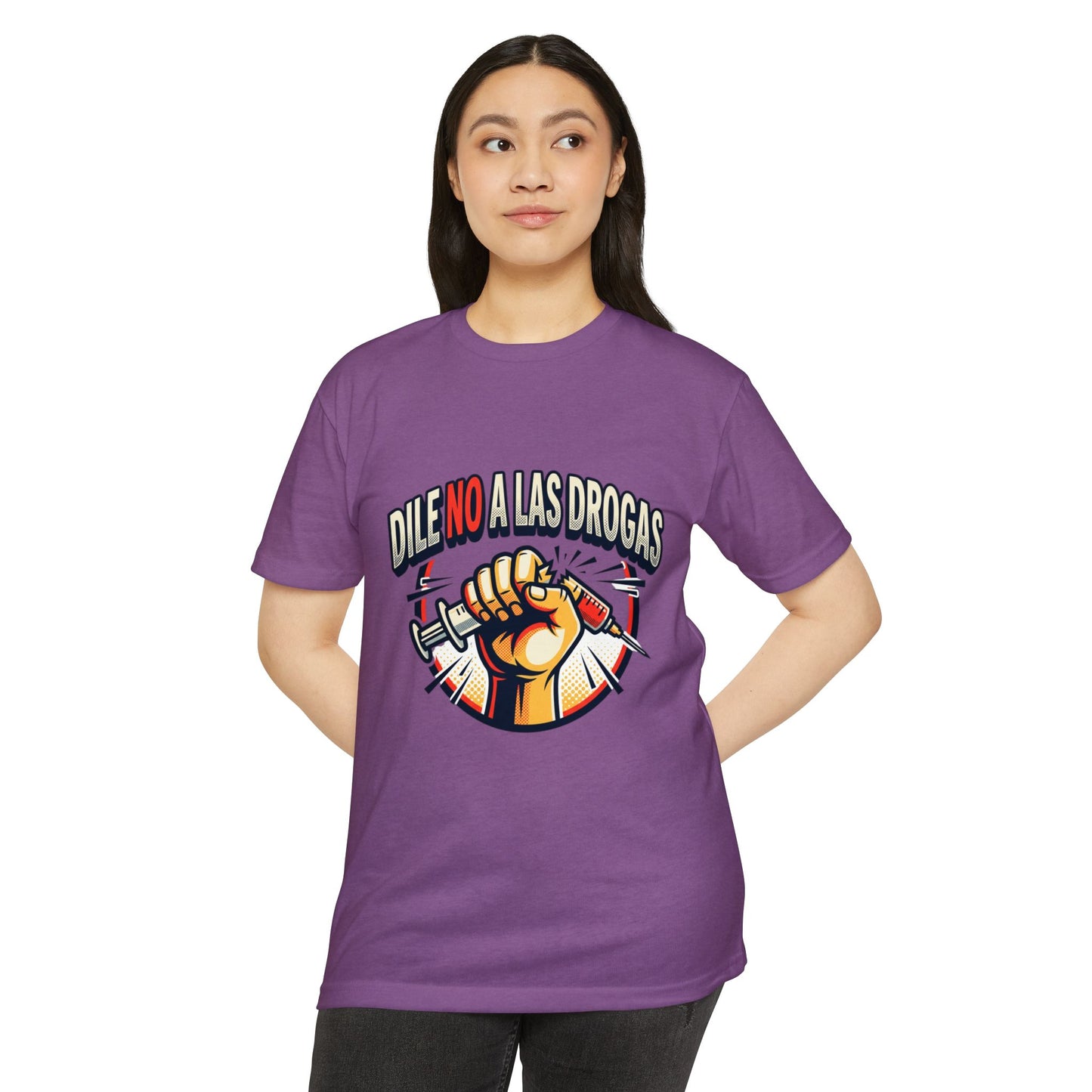 Anti-Drug Awareness T-Shirt — "Dile No a las Drogas" Graphic Tee