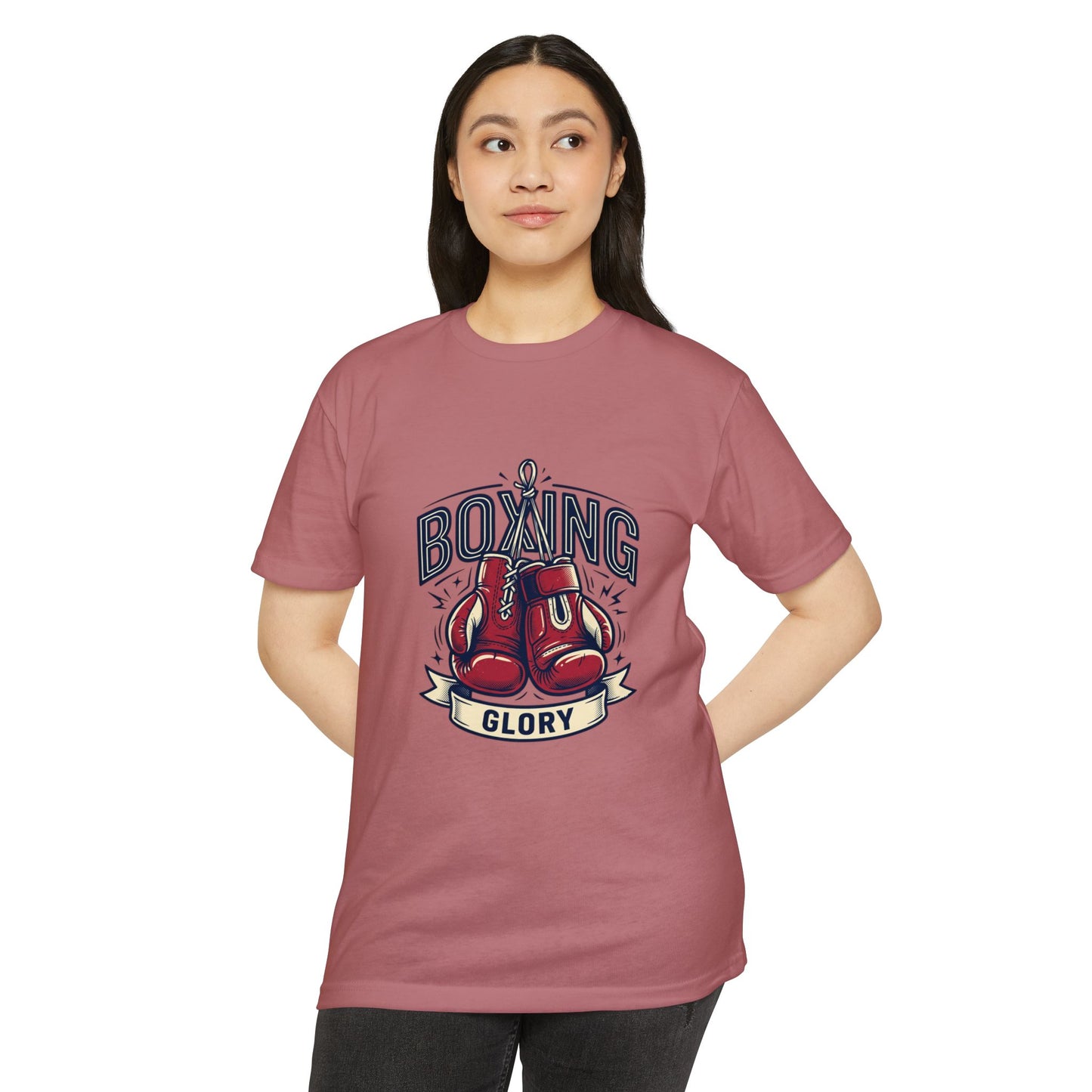 Boxing Glory T-Shirt – Vintage Red Gloves Graphic Tee