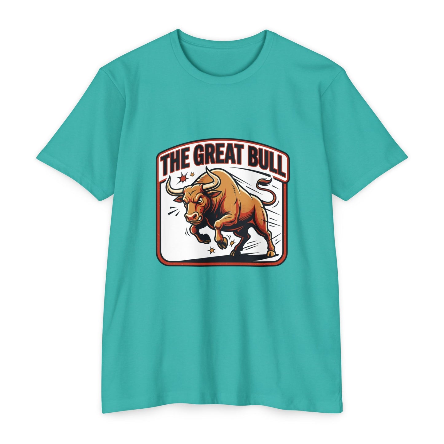 The Great Bull T-Shirt — Vintage Charging Bull Graphic Tee
