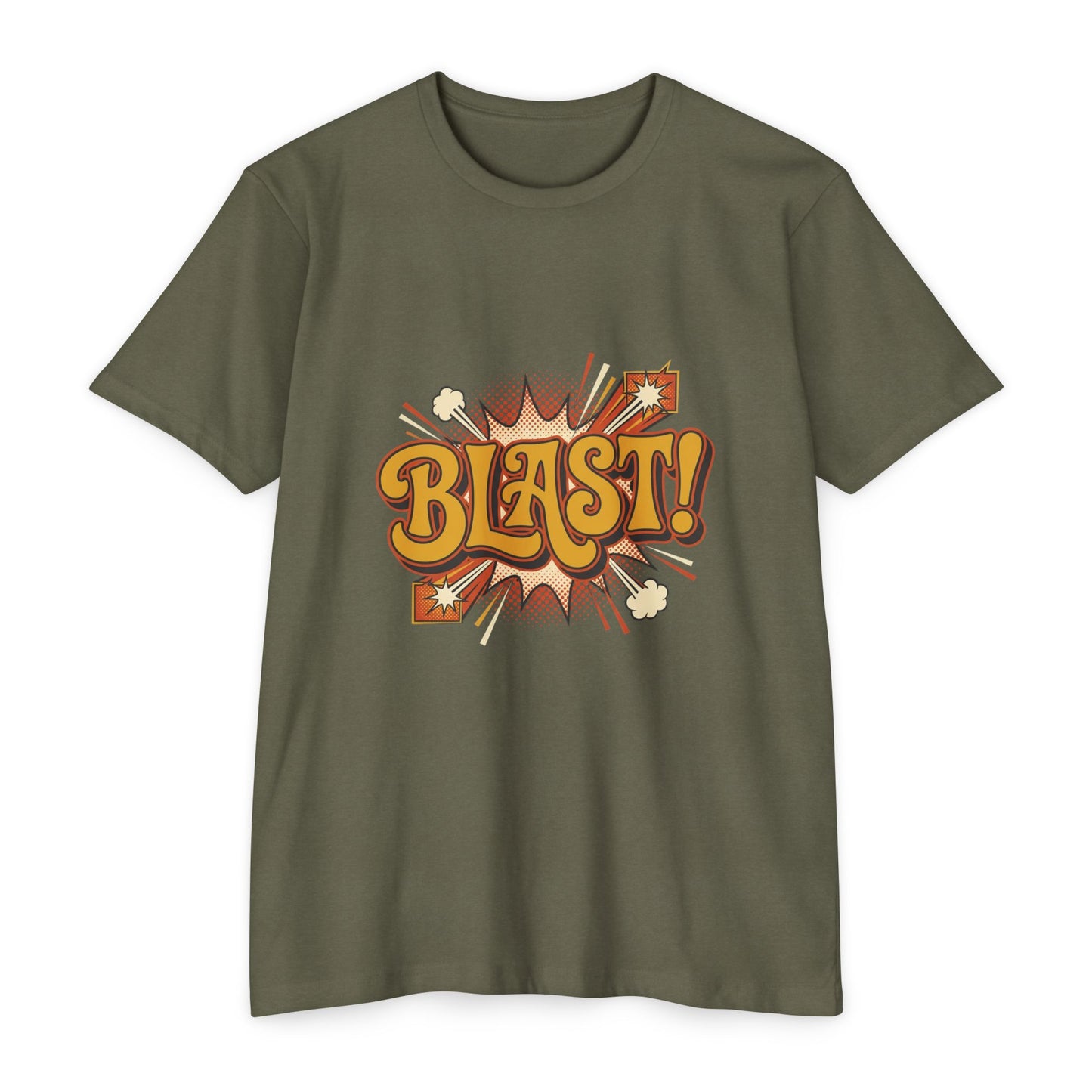 Blast! Retro Comic Tee — Vintage Pop Art Graphic T-Shirt