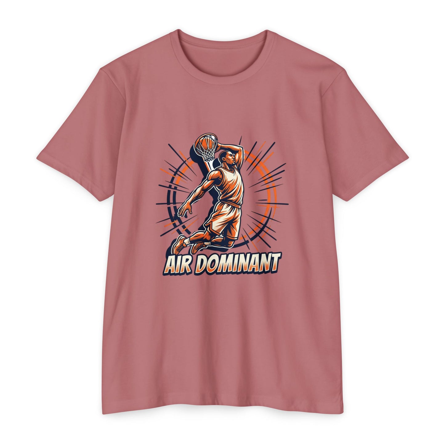 Air Dominant Basketball T-Shirt — Slam Dunk Player Graphic Tee