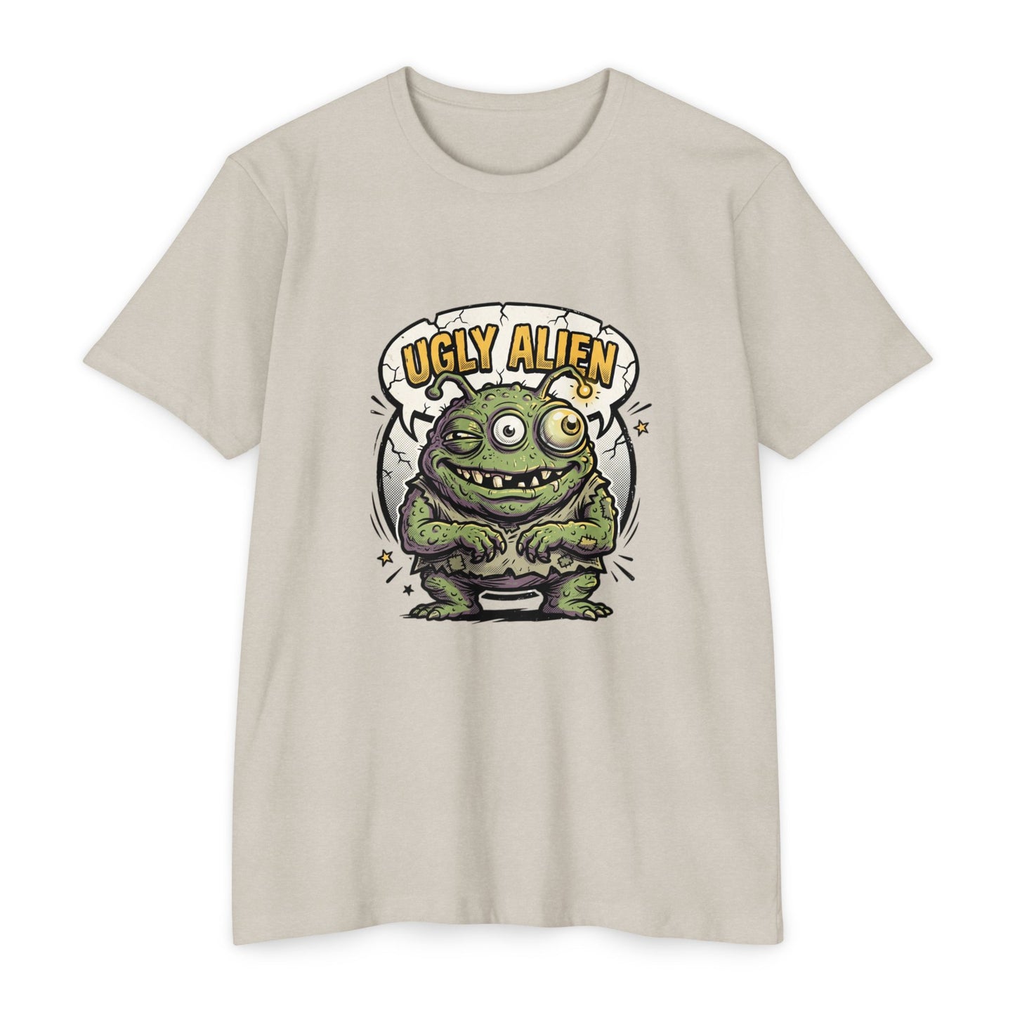 Ugly Alien Graphic T-Shirt