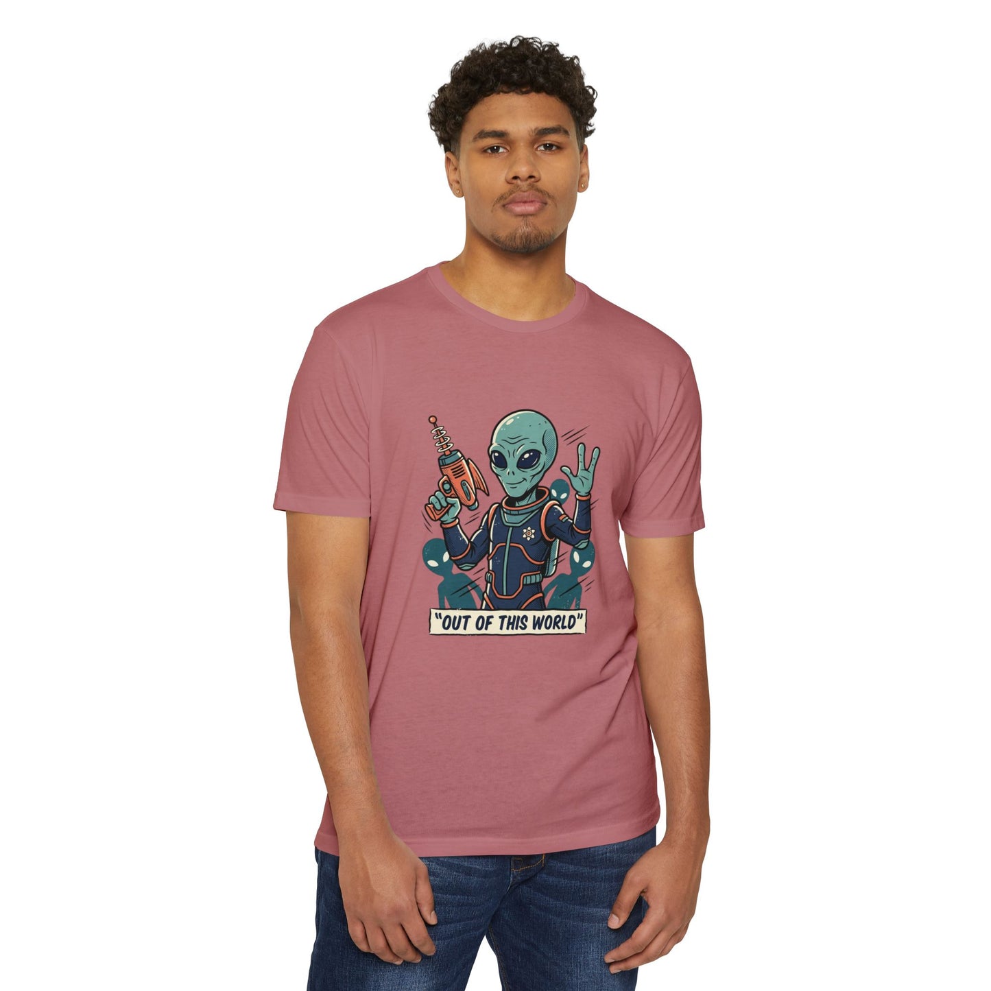 Alien Ray Gun T-Shirt — "Out of This World" Graphic Tee