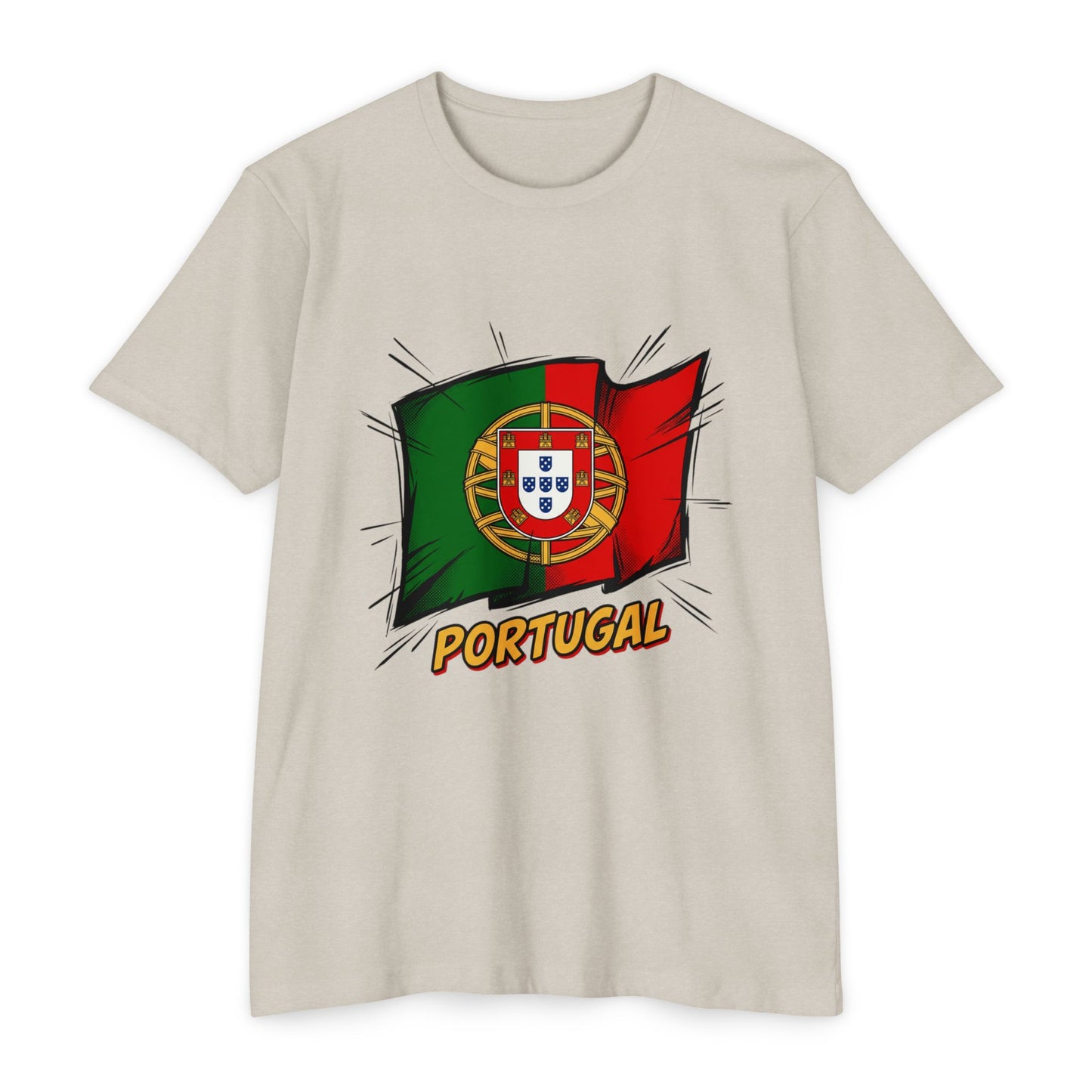 Portugal Flag Graphic T-Shirt — Vibrant Portuguese Pride Tee