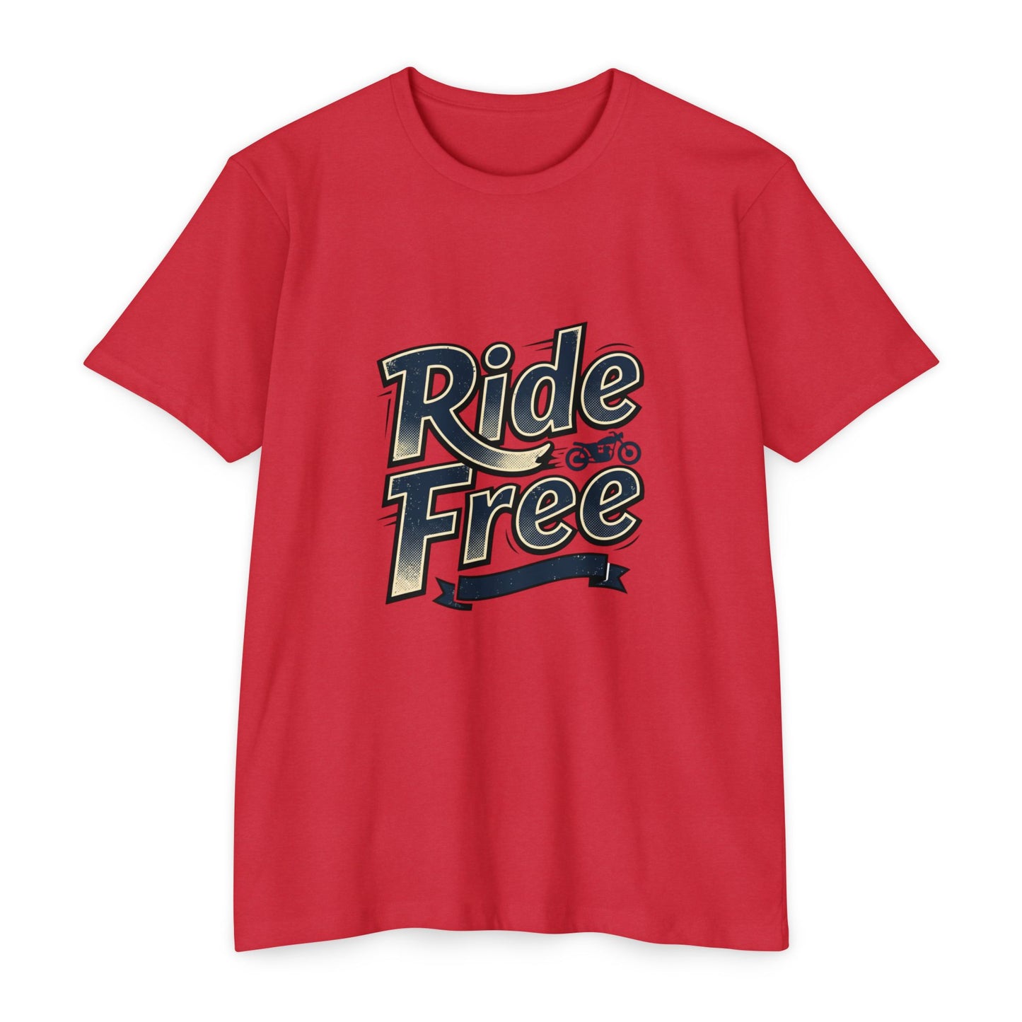Ride Free Graphic T-Shirt — Vintage Motorcycle Tee
