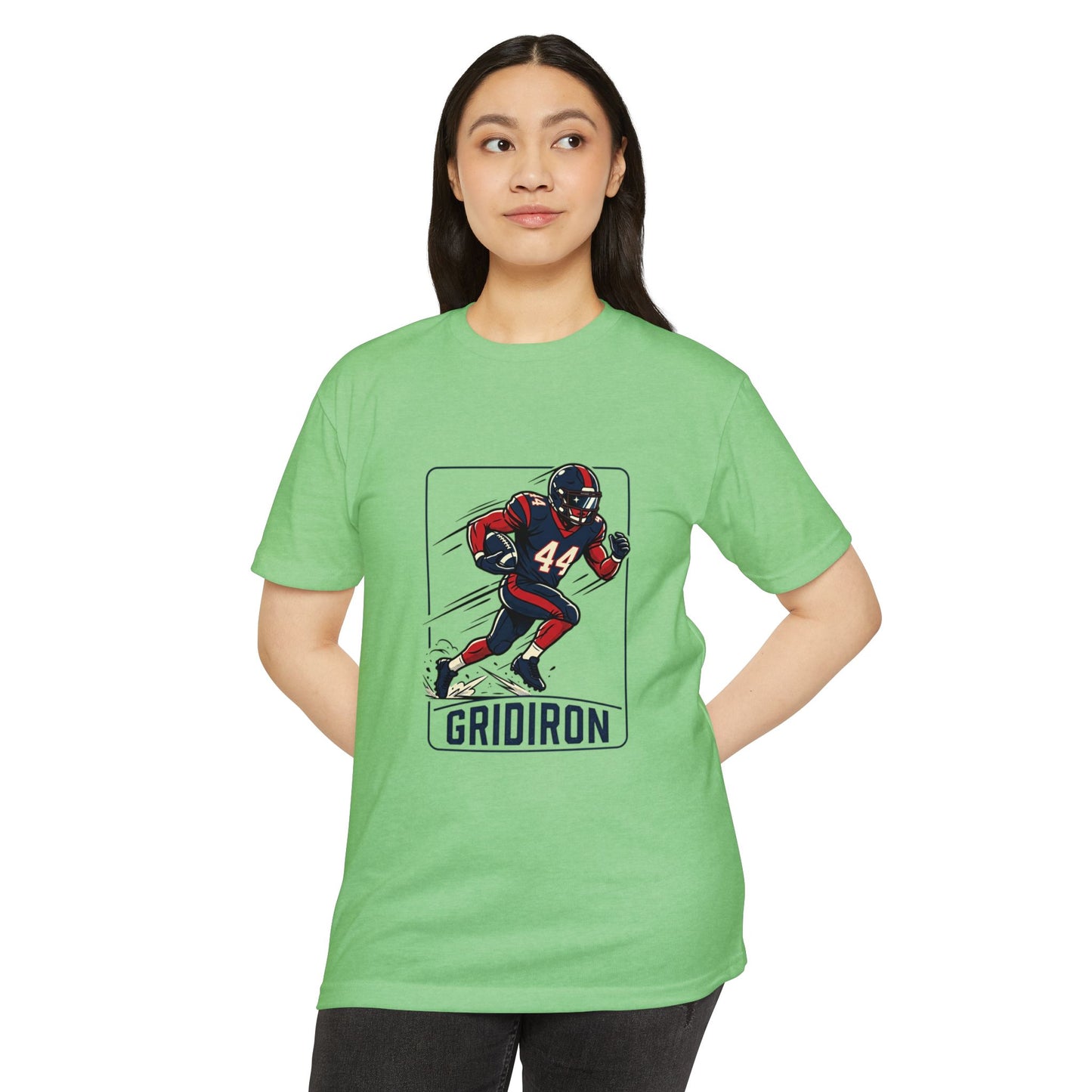 Camiseta Gráfica de Jogador de Futebol Americano