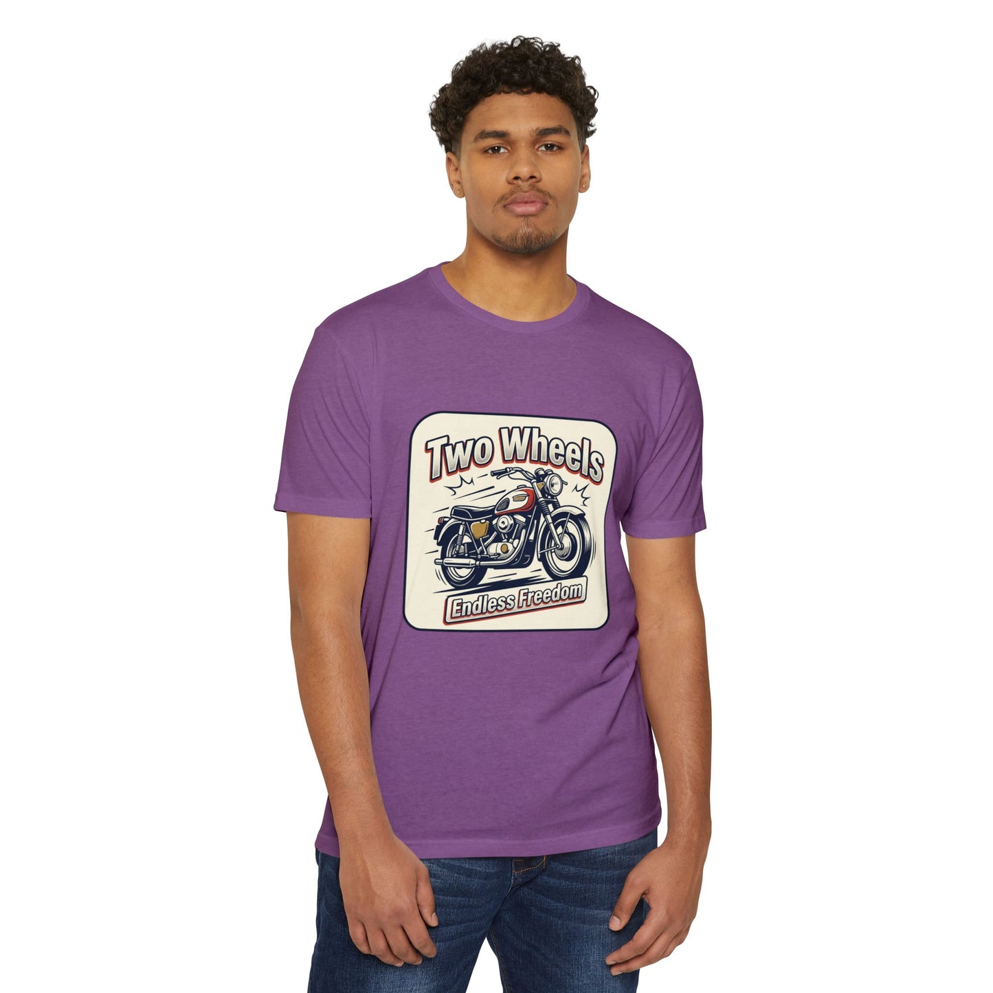 Vintage 'Endless Freedom' Motorcycle T-Shirt