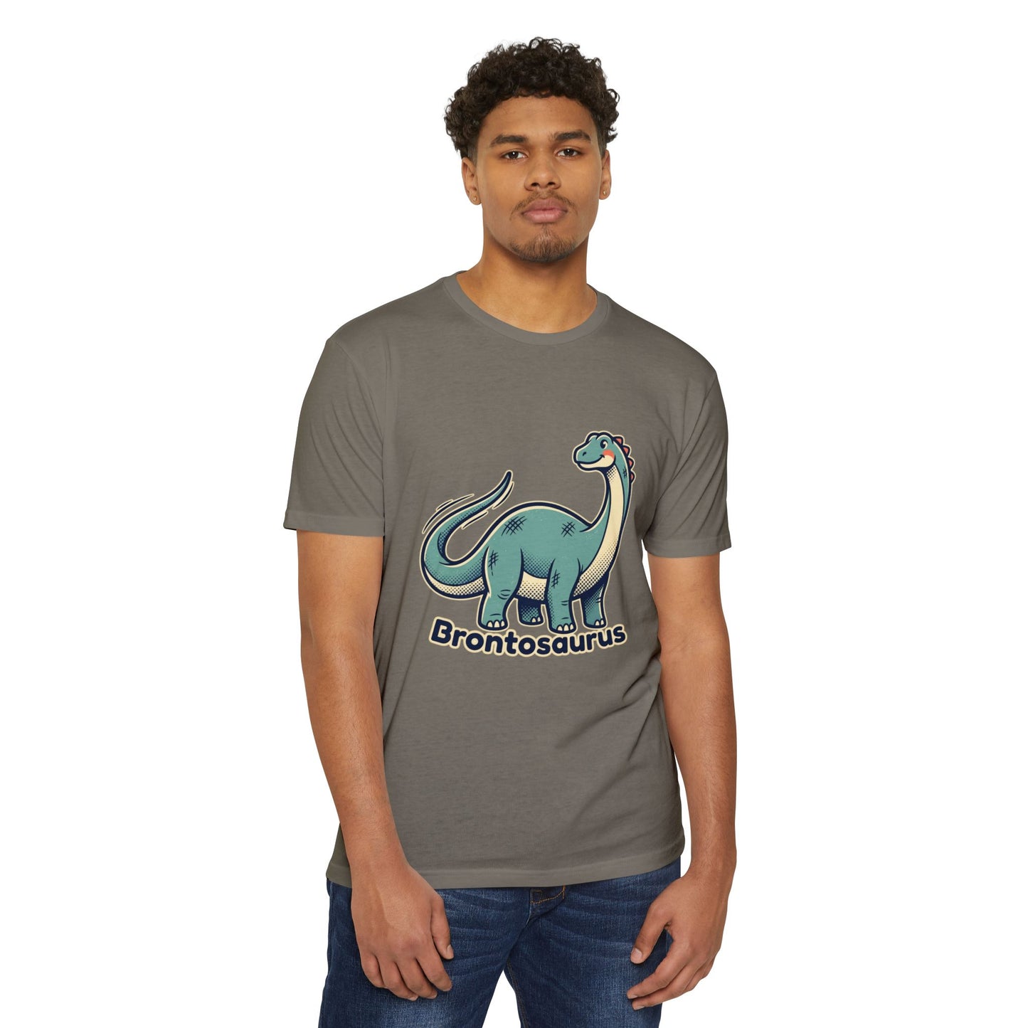 Brontosaurus Cute Dinosaur T-Shirt — Cute Dino Tee for Kids & Adults