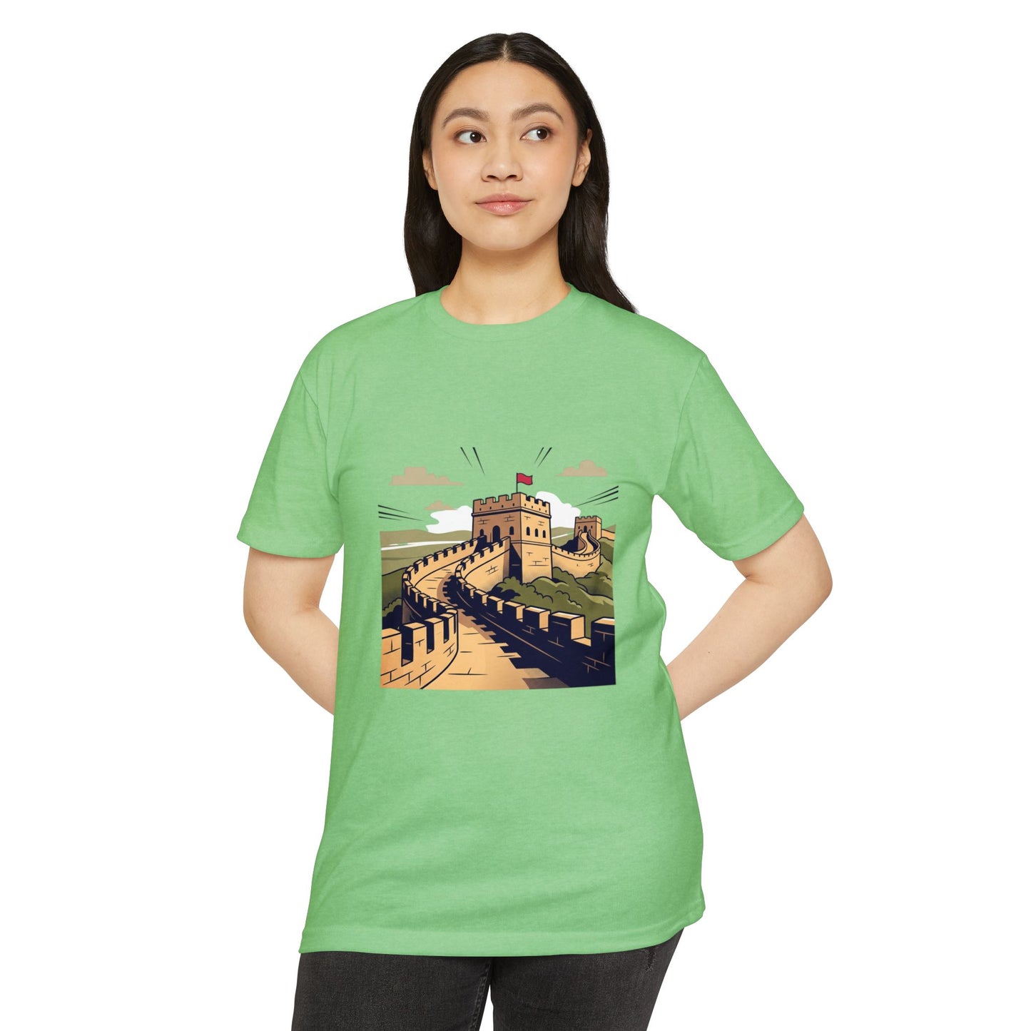 Great Wall Scenic Vintage Travel T-Shirt