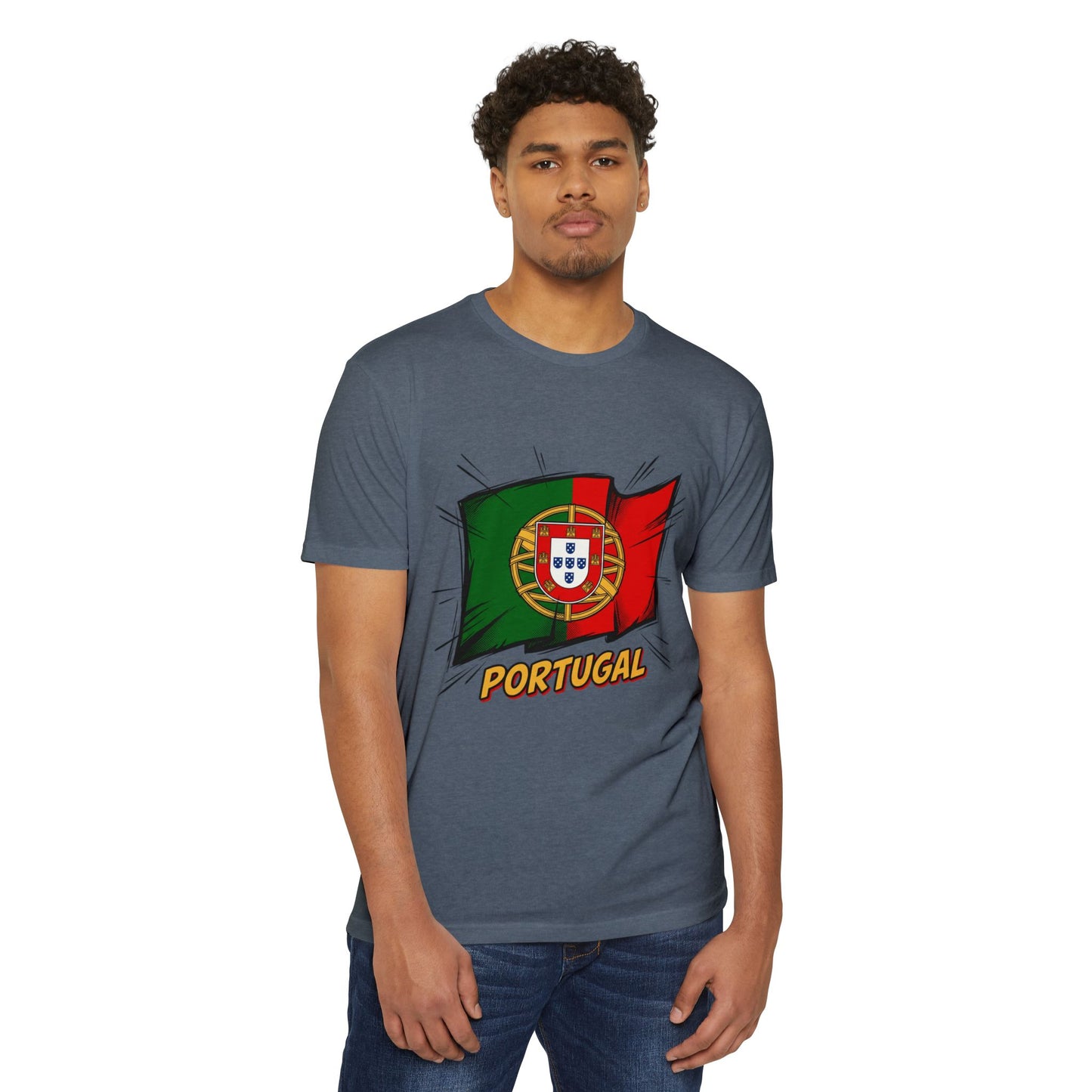 Portugal Flag Graphic T-Shirt — Vibrant Portuguese Pride Tee