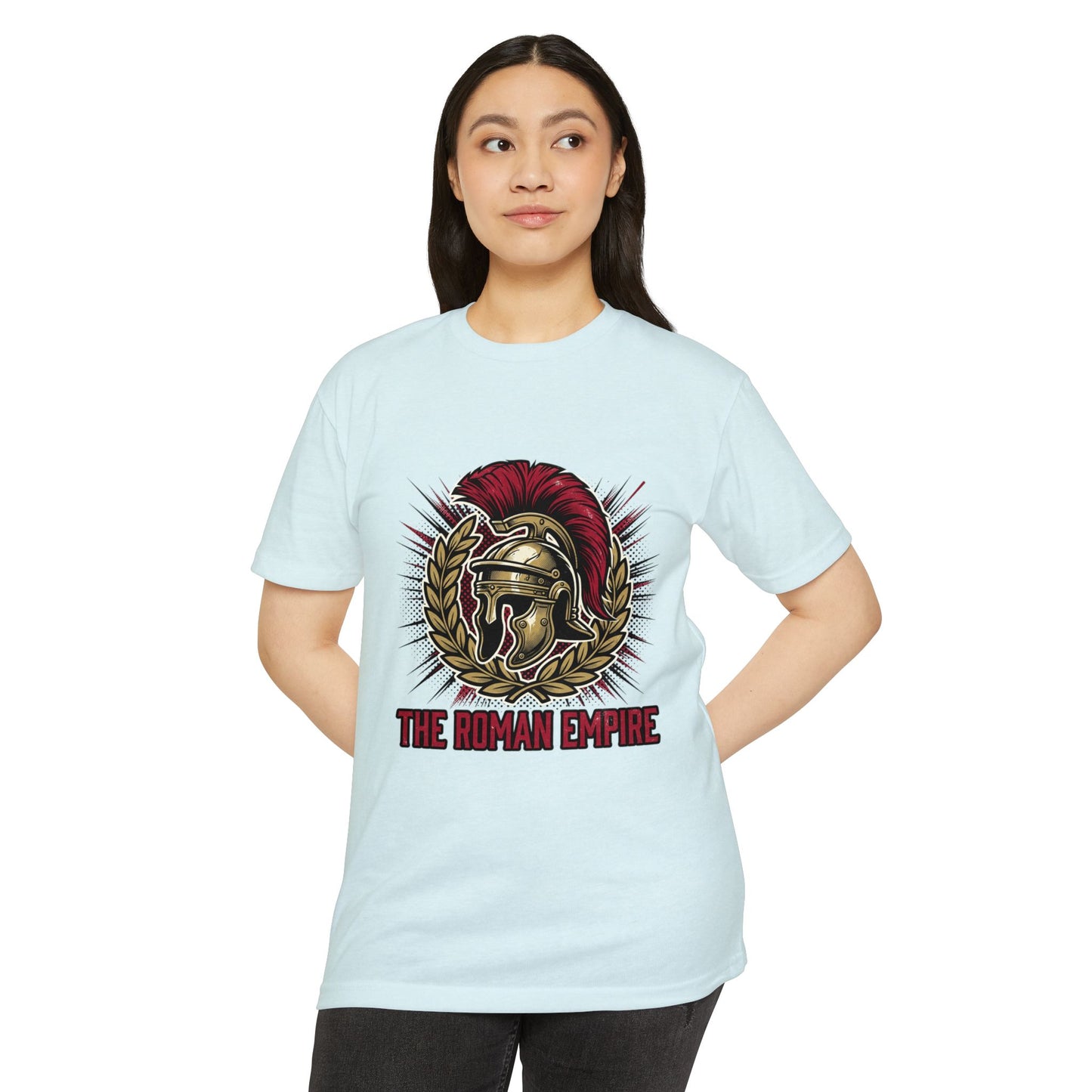 Roman Empire Helmet T-Shirt — Vintage Gladiator Graphic Tee