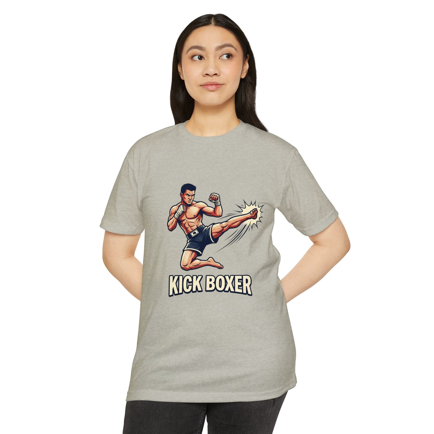 Camiseta Kick Boxer — Camiseta Retro Gráfica de Artes Marciales