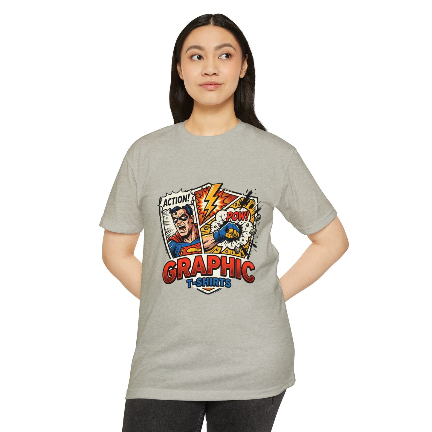 Action! POW Vintage Comic Pop Art T-Shirt