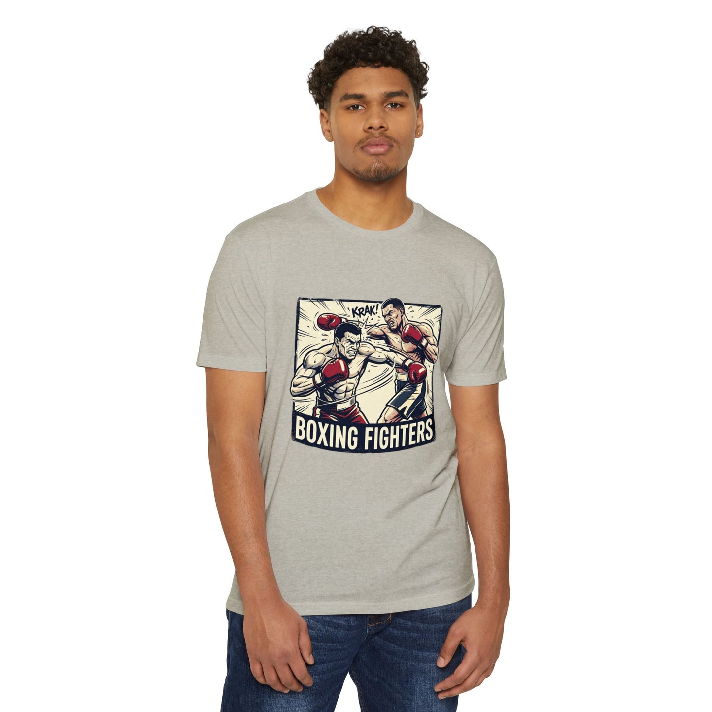 Boxing Fighters Vintage Comic Ring Match T-Shirt