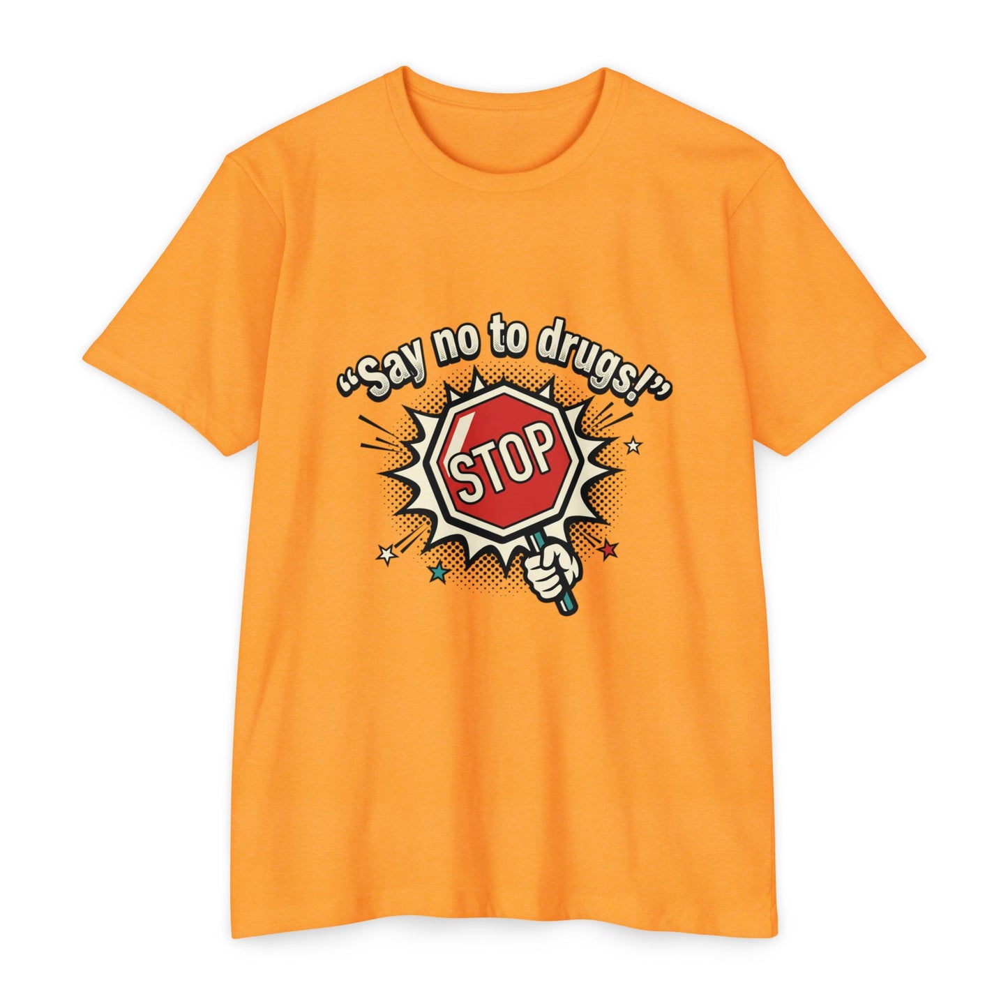 Say No to Drugs Stop Sign T-Shirt