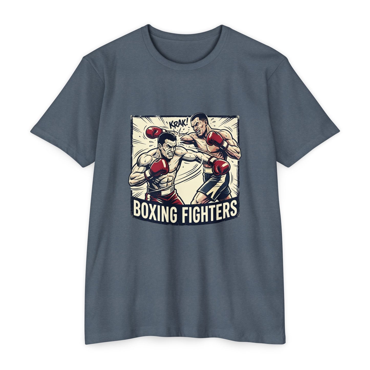 Boxing Fighters Vintage Comic Ring Match T-Shirt