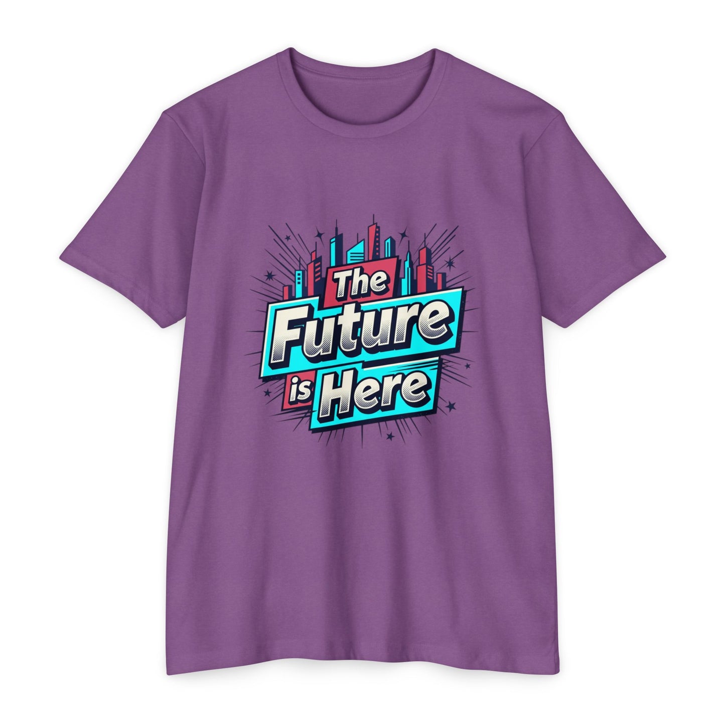 The Future Is Here T-Shirt — Retro City Graphic Tee
