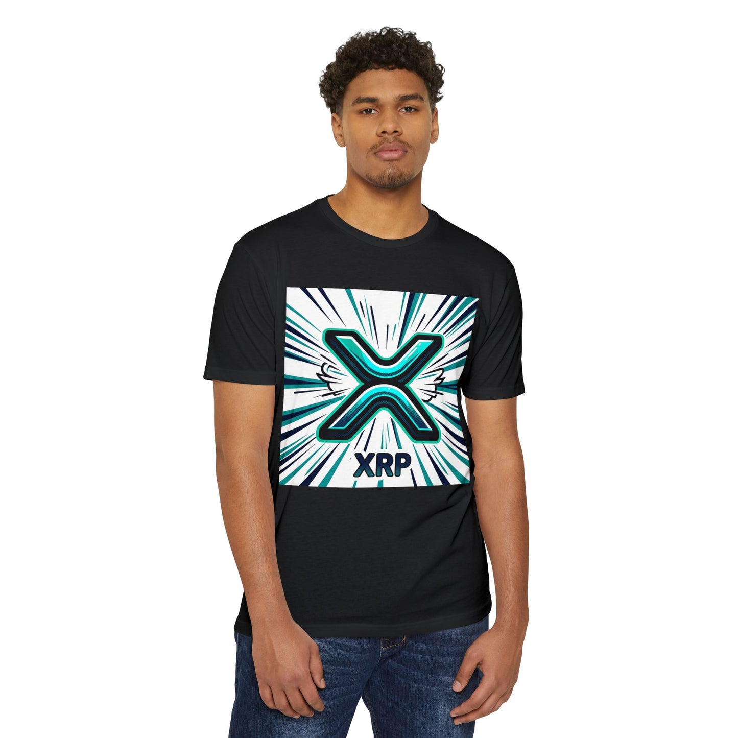 Camiseta con el logo de XRP Crypto — Camiseta gráfica de Ripple Token