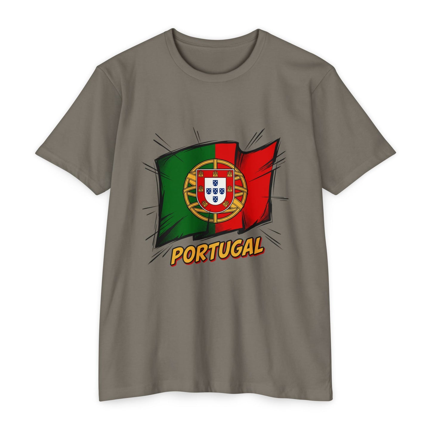 Portugal Flag Graphic T-Shirt — Vibrant Portuguese Pride Tee