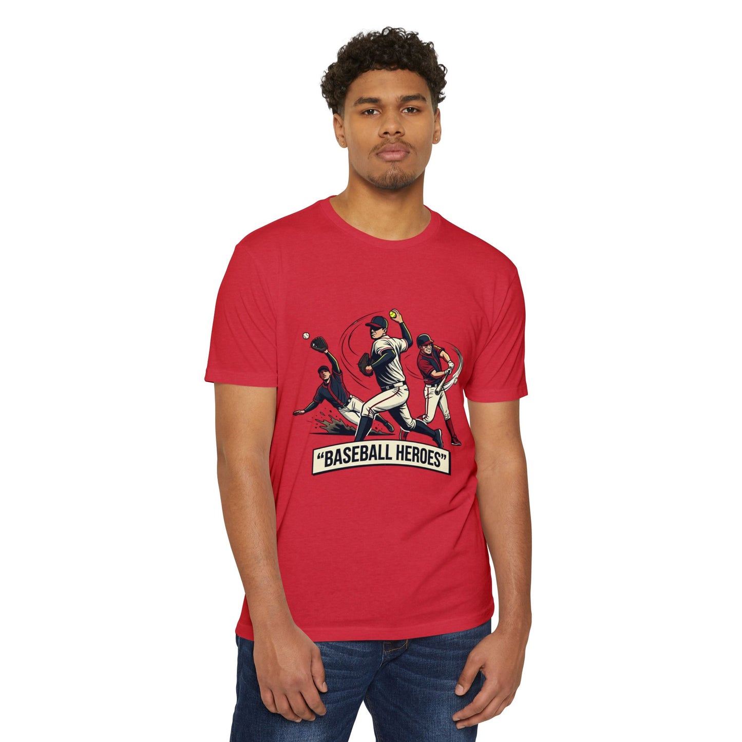 Baseball Heroes Vintage Players T-Shirt
