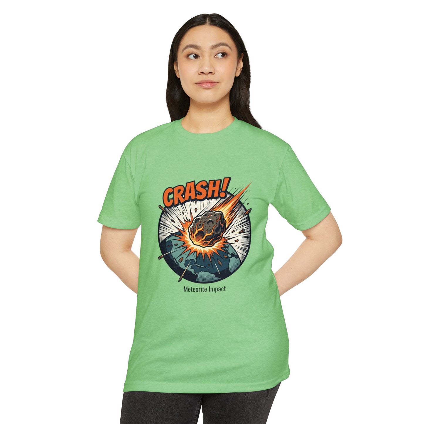 Meteorite Impact 'CRASH!' Graphic T-Shirt