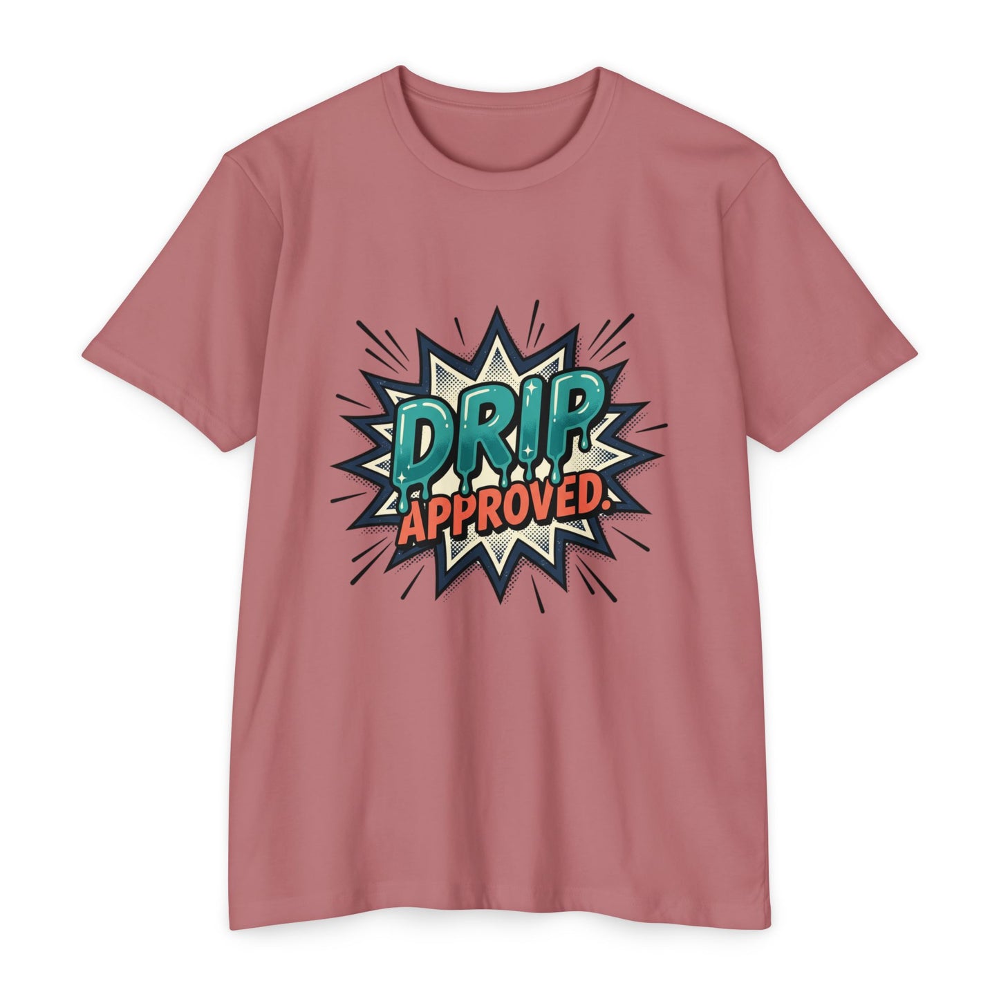 Drip Approved Retro Comic Pop Art T-Shirt