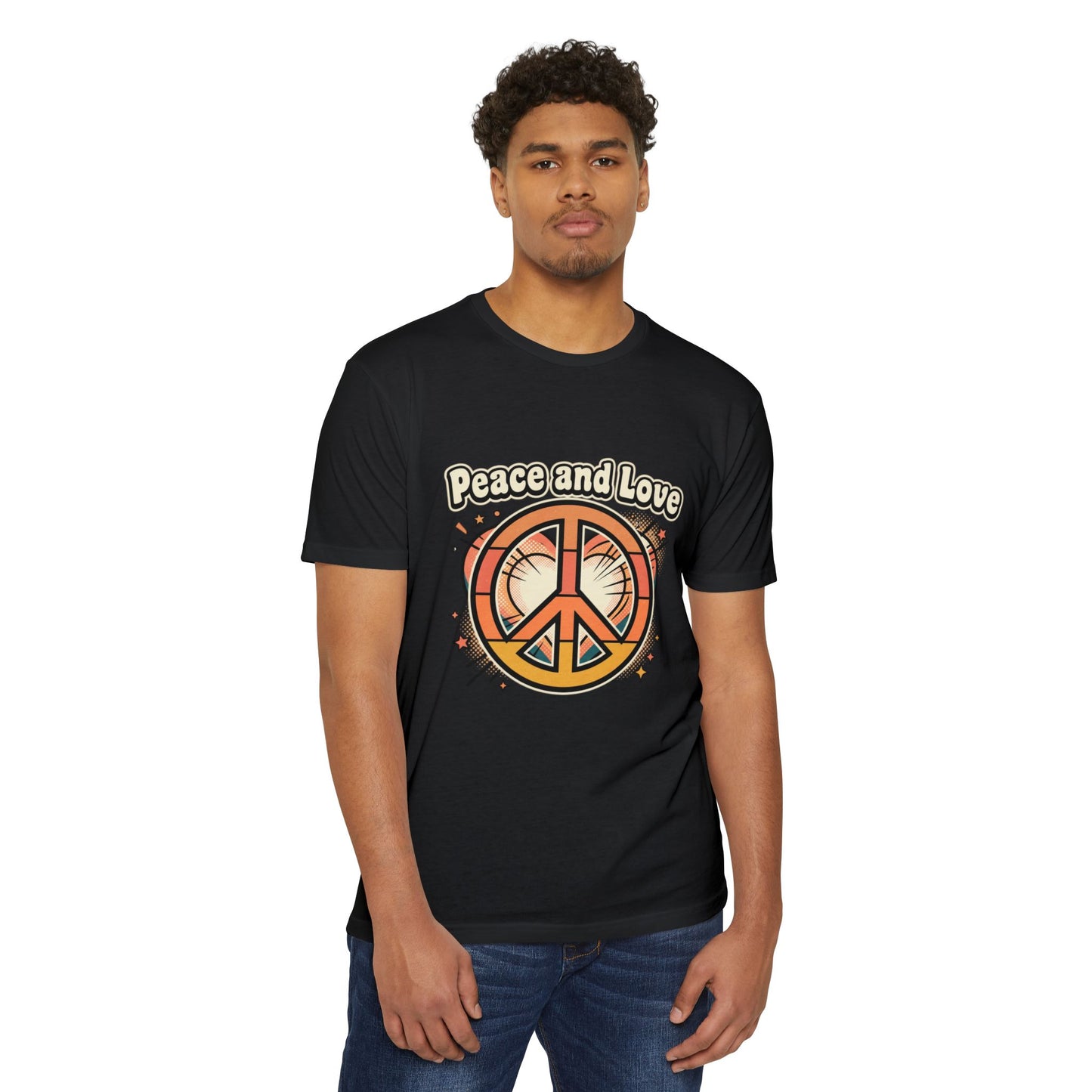 Peace and Love Vintage Peace Sign T-Shirt