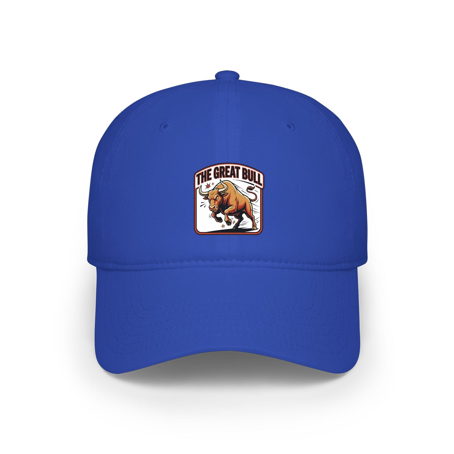 The Great Bull Embroidered Low Profile Cap