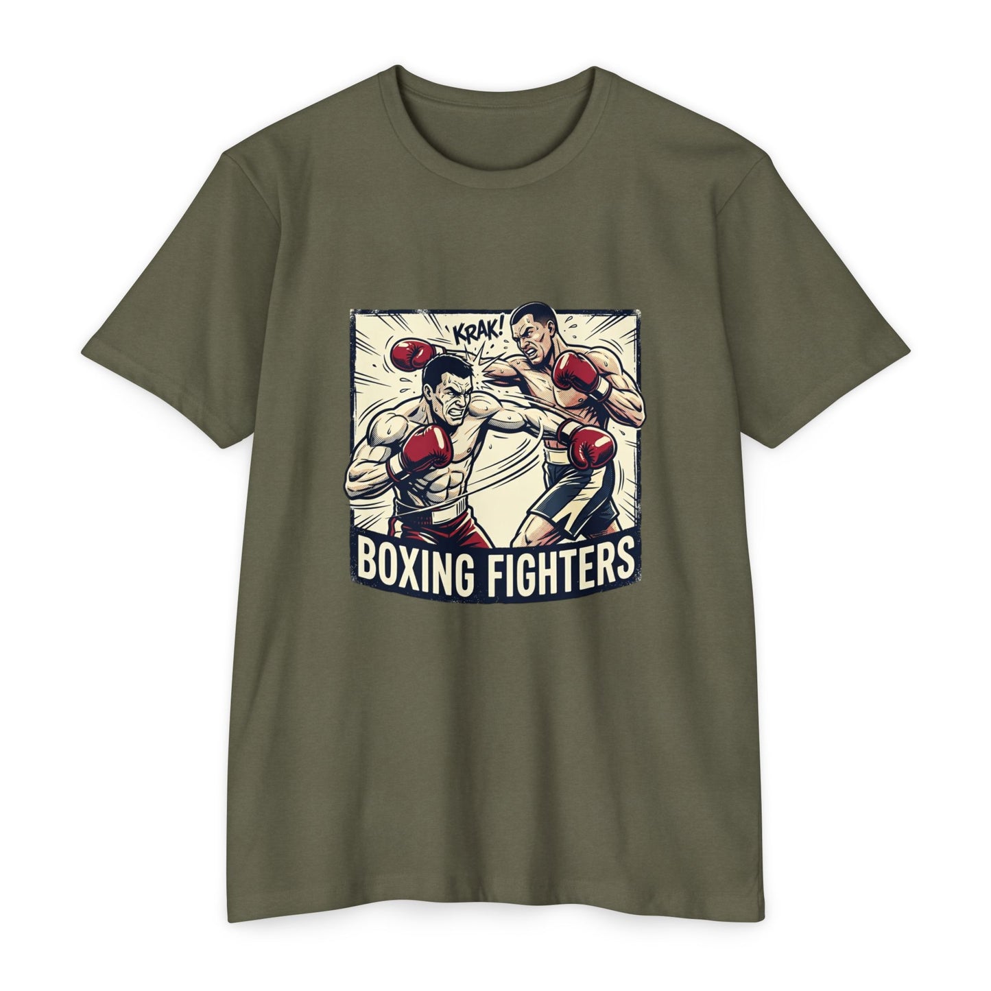Boxing Fighters Vintage Comic Ring Match T-Shirt