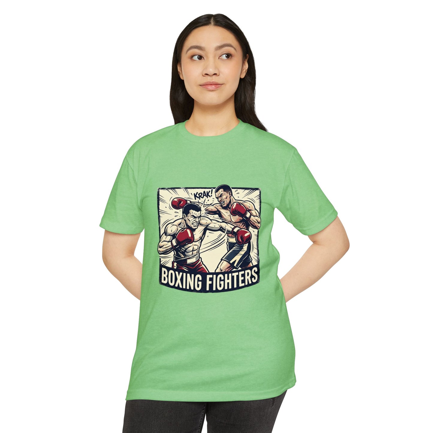 Boxing Fighters Vintage Comic Ring Match T-Shirt