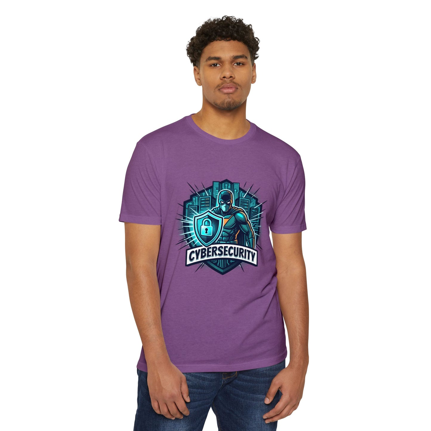 Cybersecurity Shield Tee — Cyber Defender Tech T-Shirt
