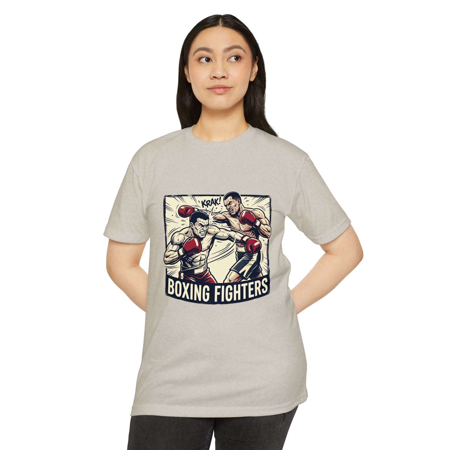 Boxing Fighters Vintage Comic Ring Match T-Shirt