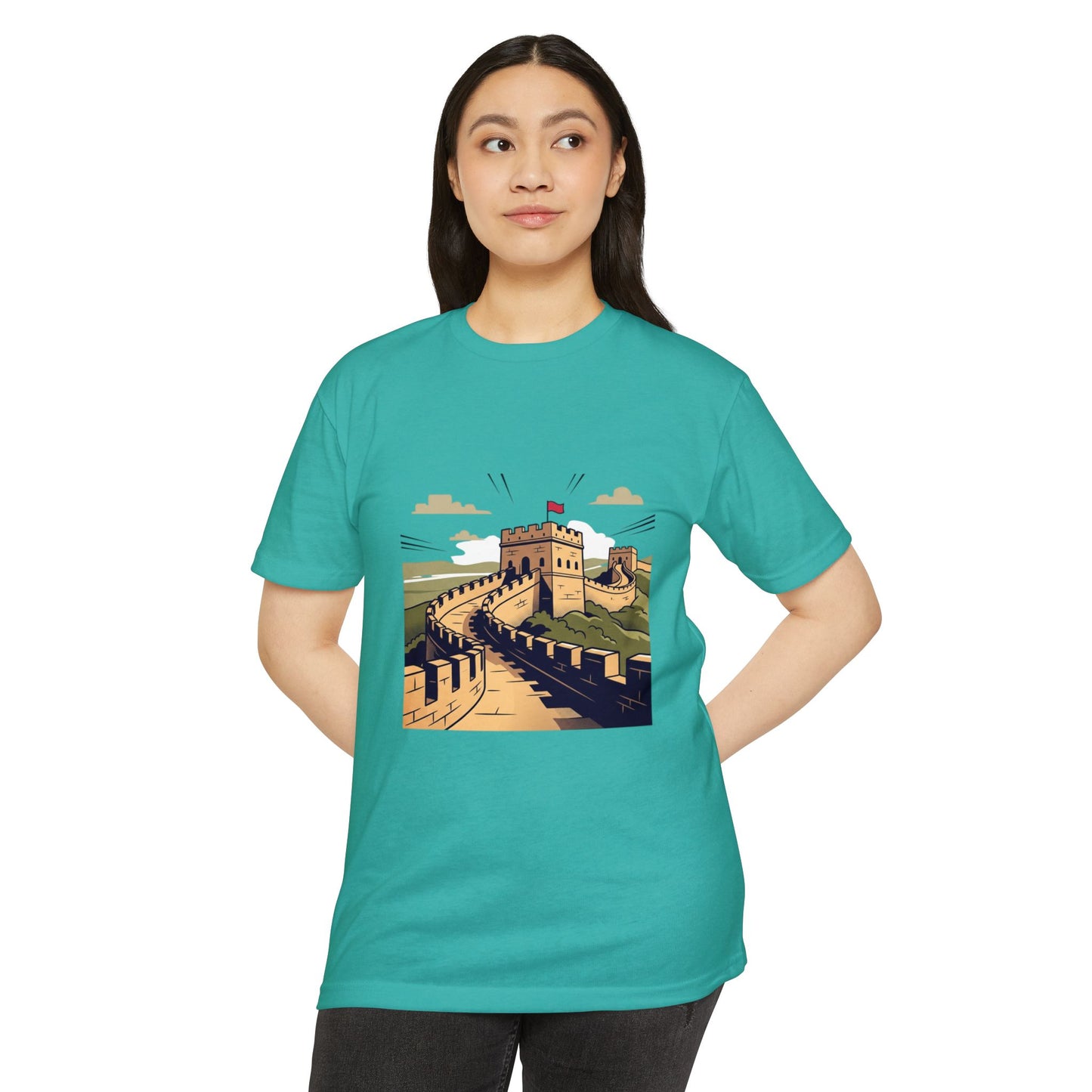 Great Wall Scenic Vintage Travel T-Shirt