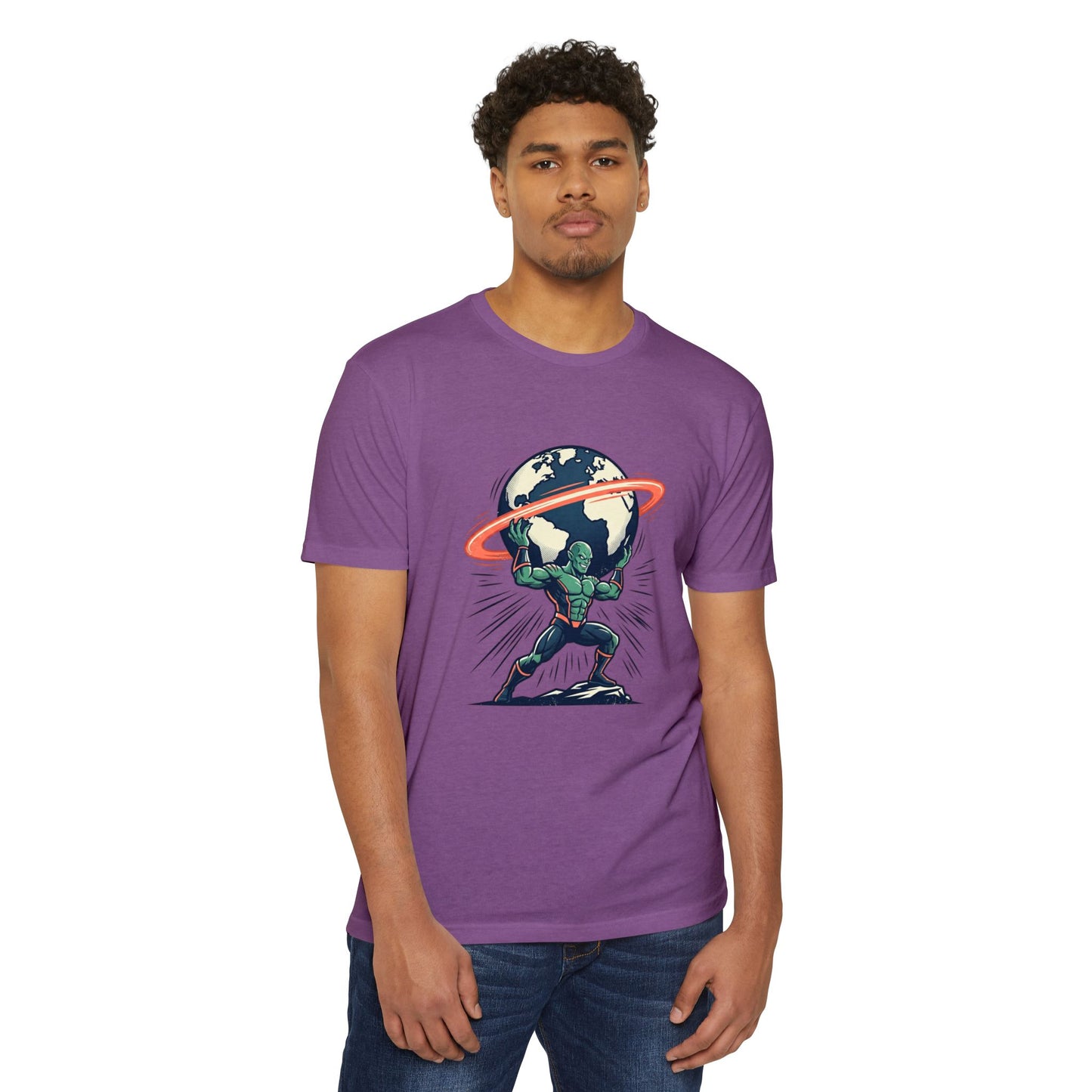 Atlas Strongman Vintage Earthlifting T-Shirt