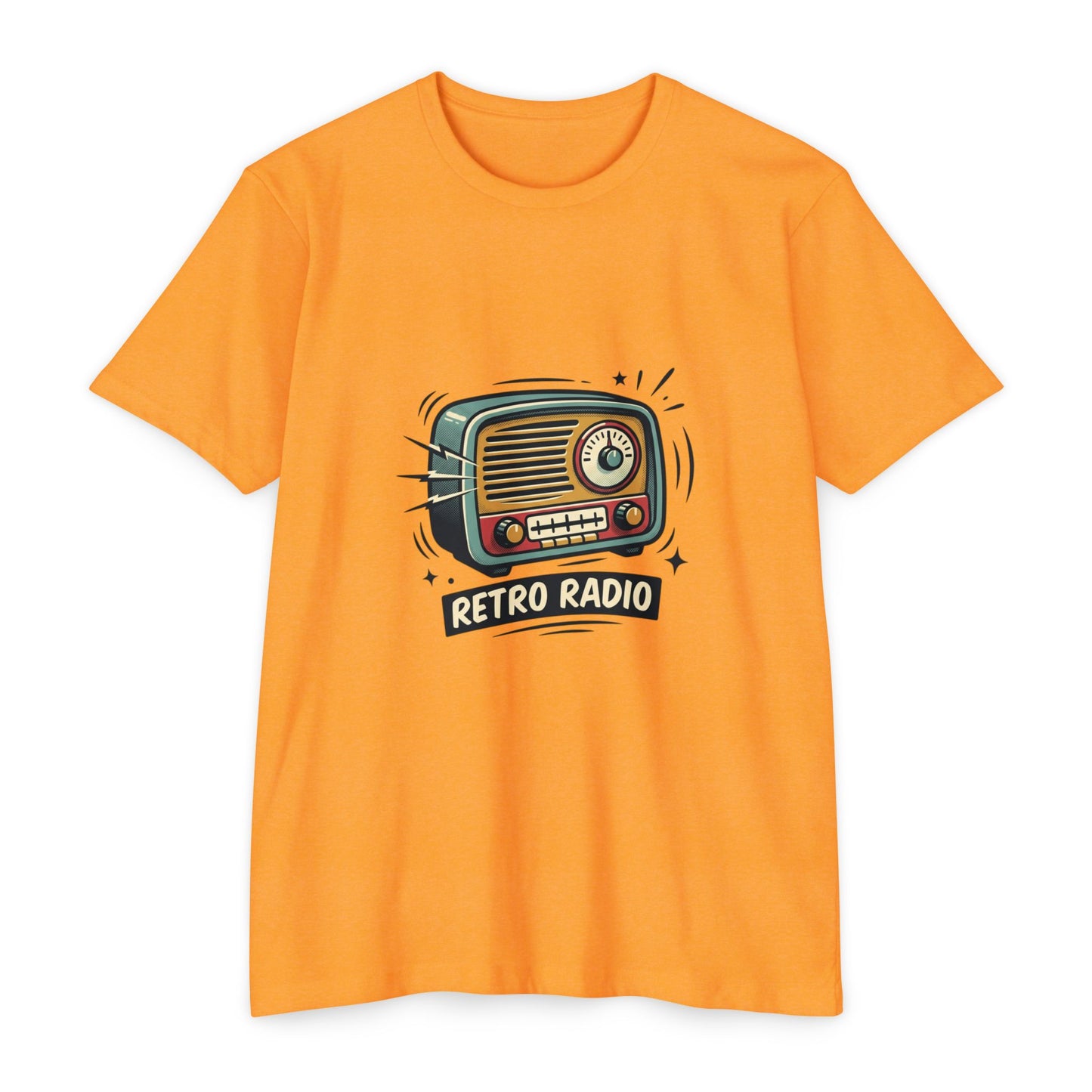 Retro Radio T-Shirt — Vintage Music Graphic Tee