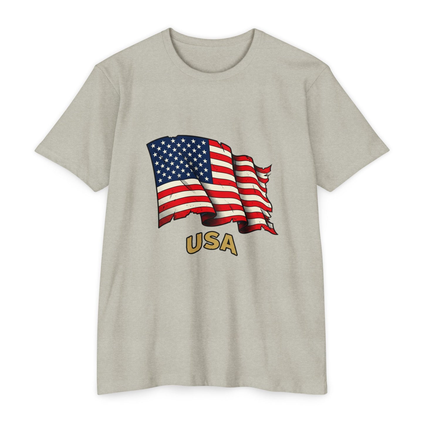 Vintage American Flag T-Shirt — USA Flag Graphic Tee