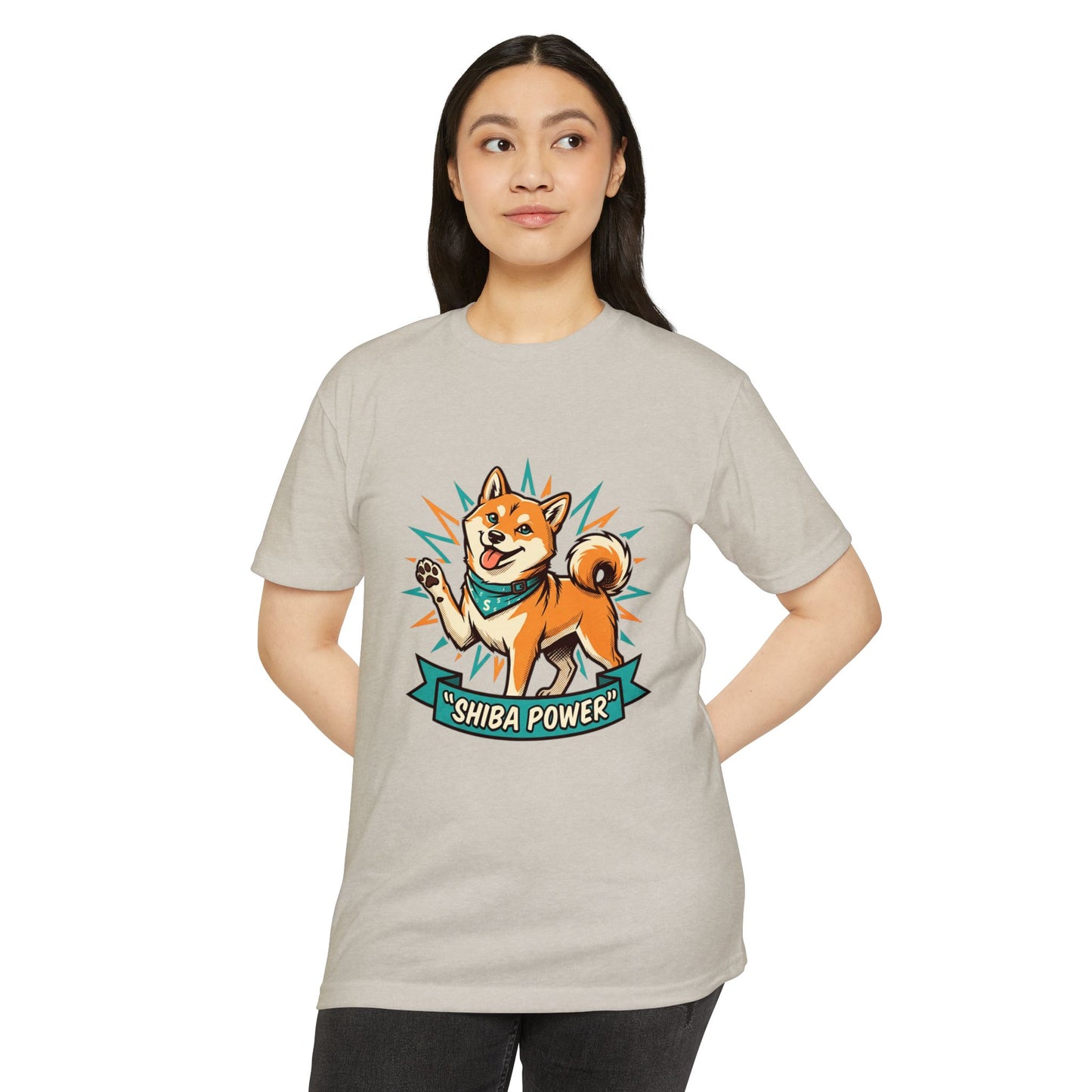 Shiba Power T-Shirt — Cute Shiba Inu Graphic Tee