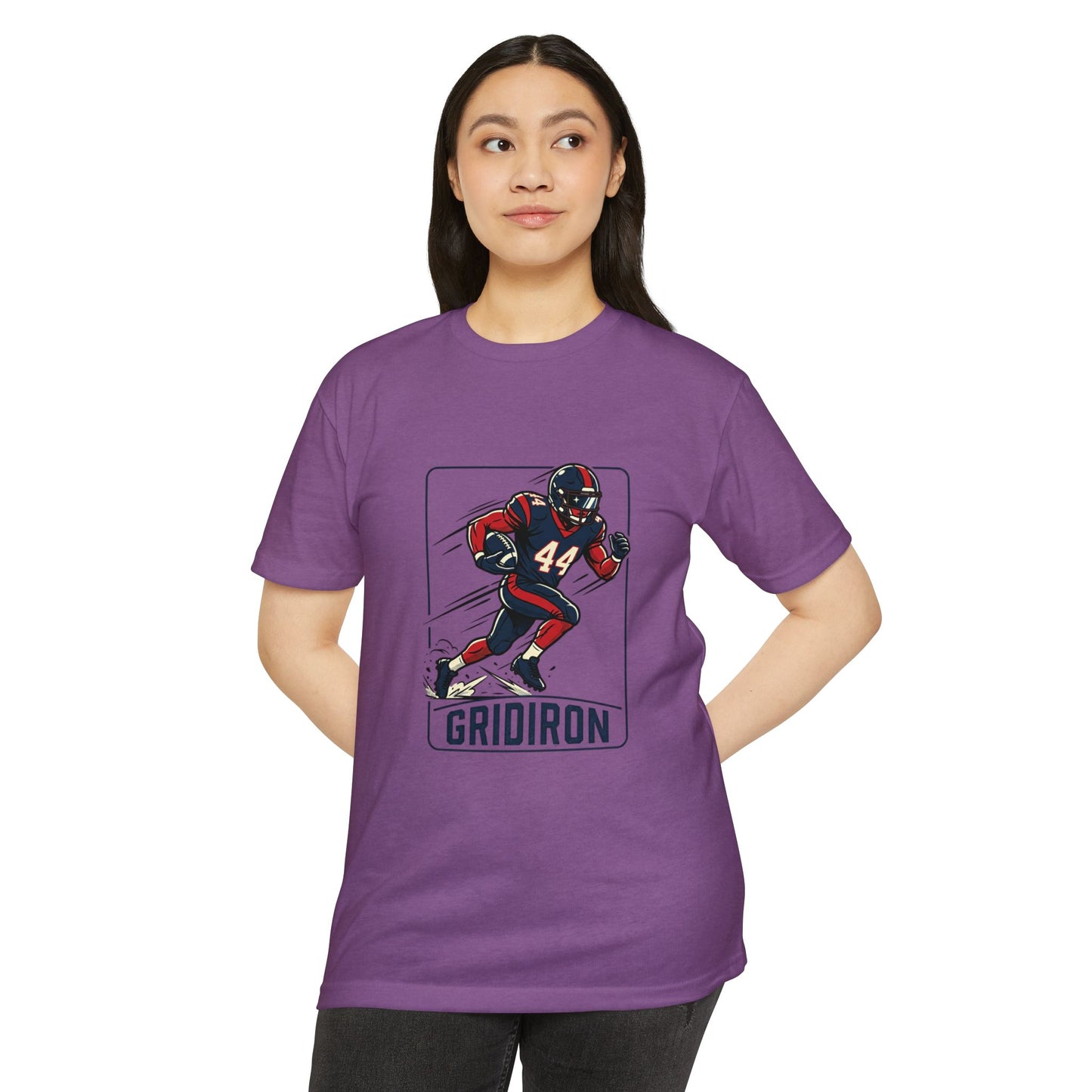 Camiseta Gráfica de Jogador de Futebol Americano