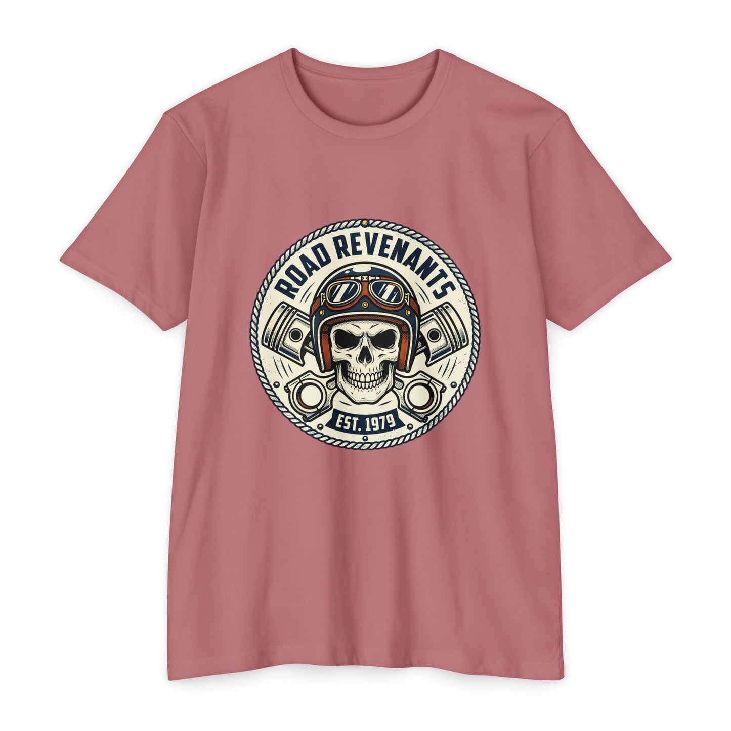Road Revenants Skull Motorcycle T-Shirt