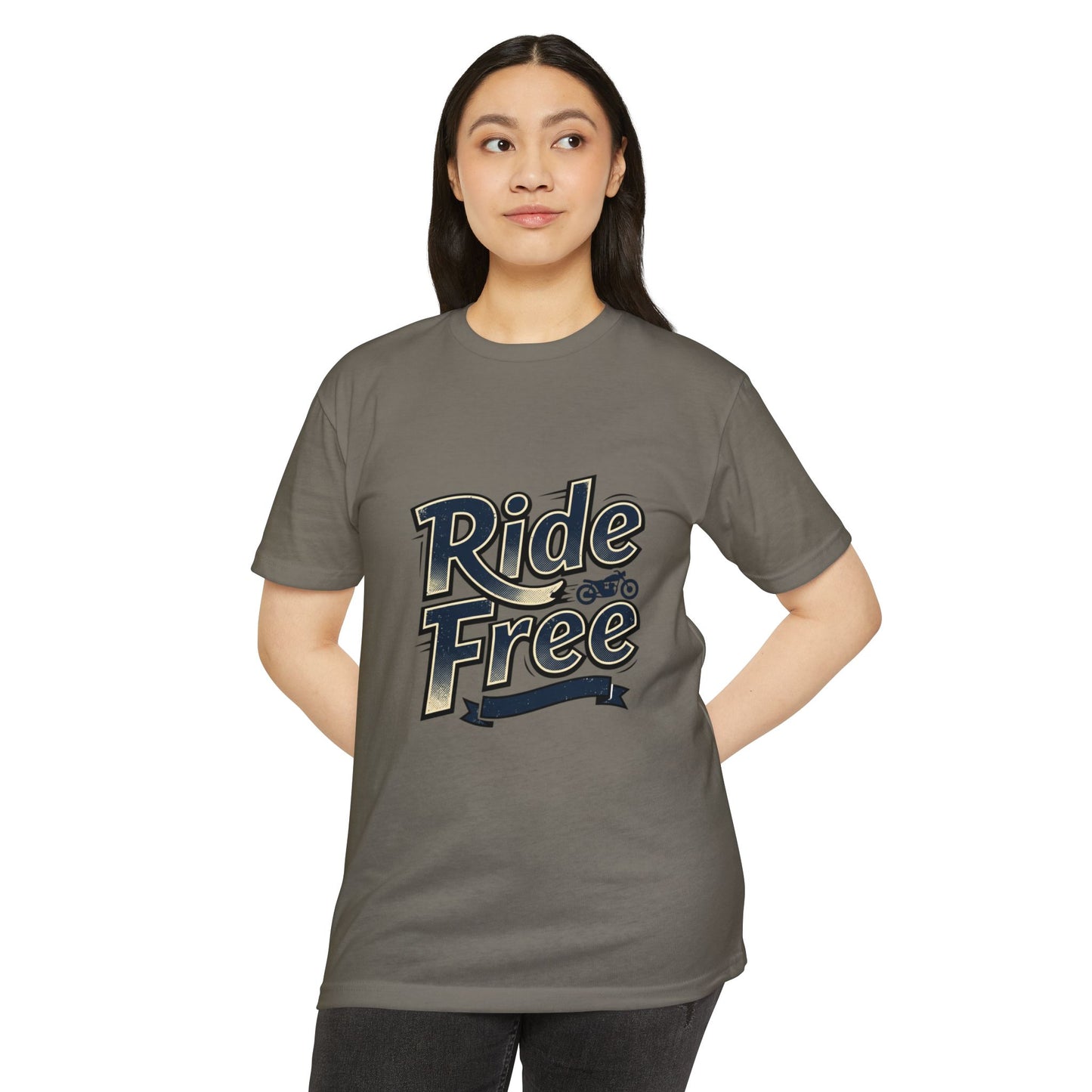 Ride Free Graphic T-Shirt — Vintage Motorcycle Tee