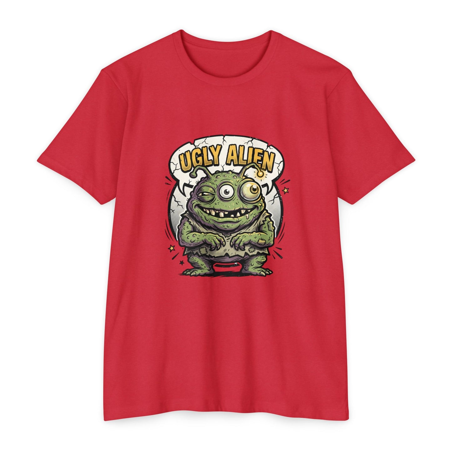 Ugly Alien Graphic T-Shirt