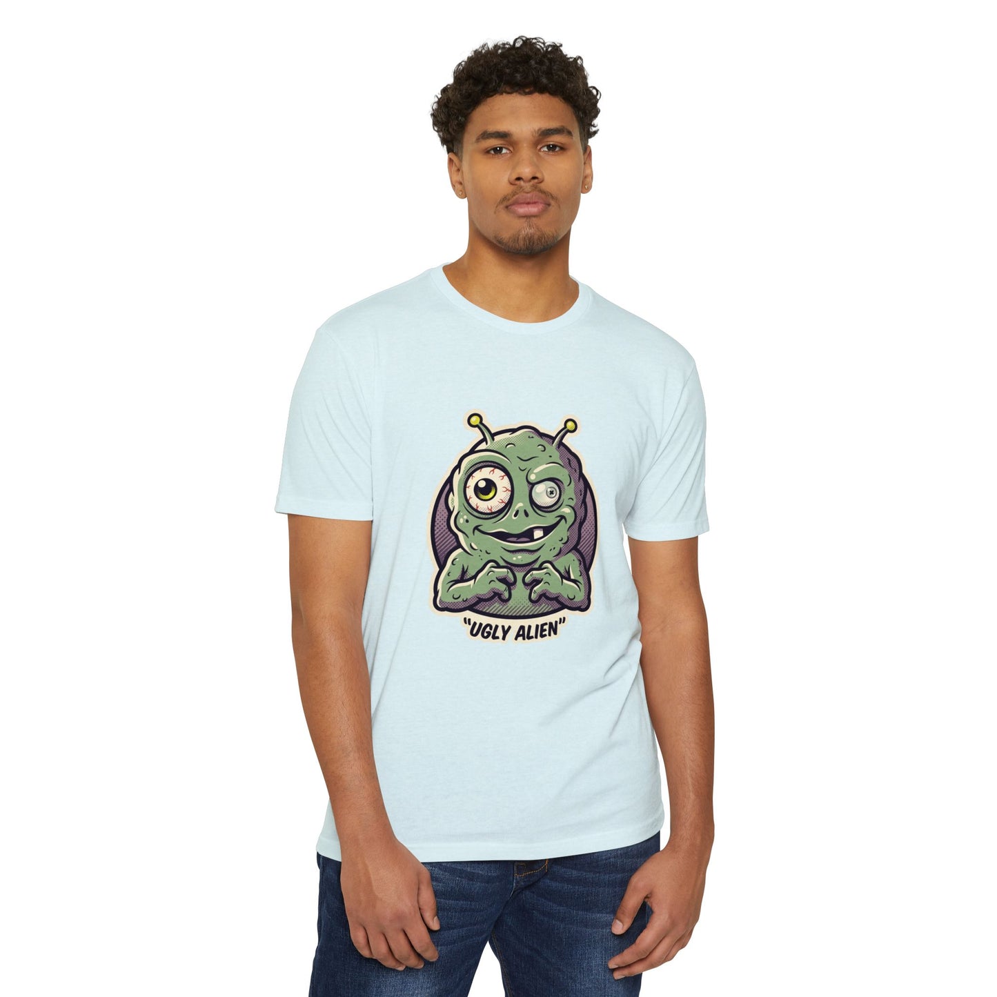 Funny Ugly Alien T-Shirt — Cartoon Graphic Tee
