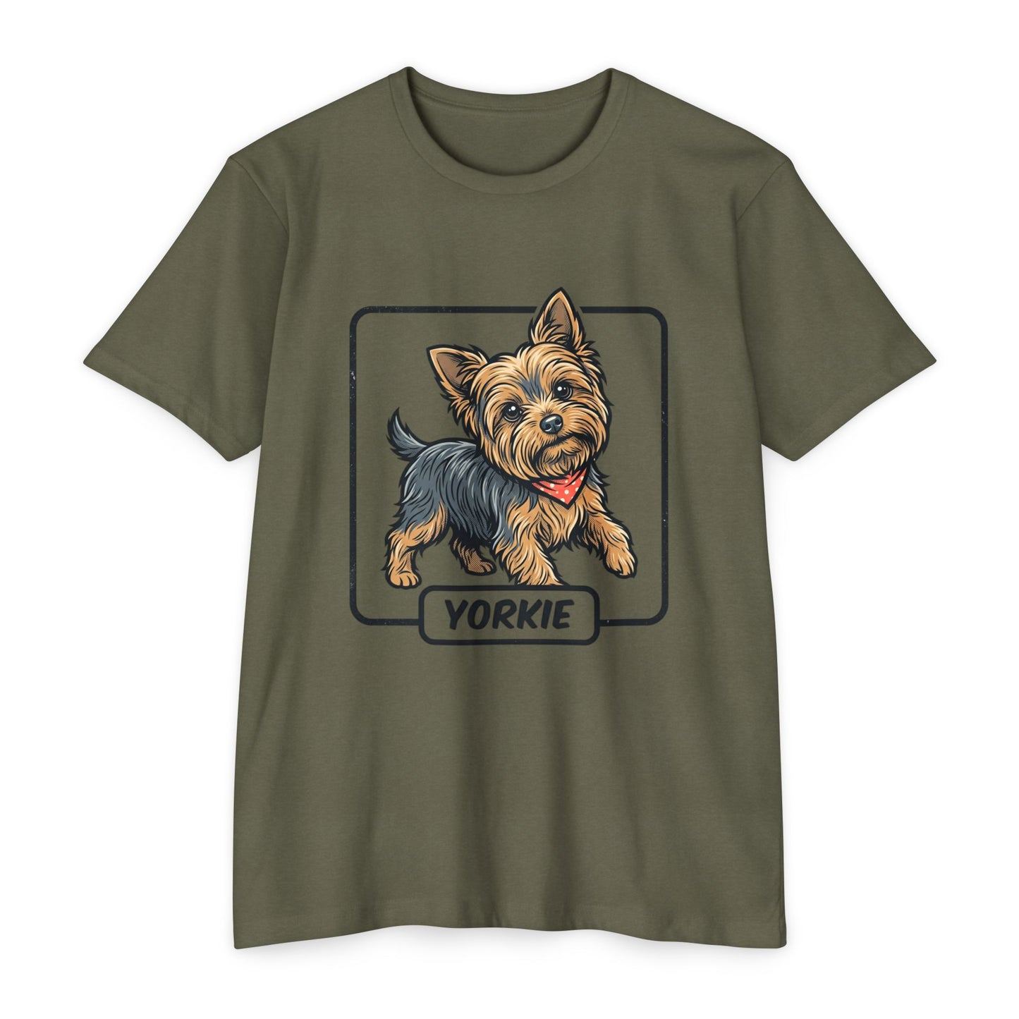 Yorkshire Terrier Graphic Tee — Cute Yorkie Dog T-Shirt