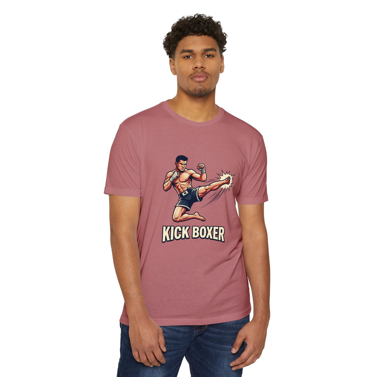 Camiseta Kick Boxer — Camiseta Retro Gráfica de Artes Marciales