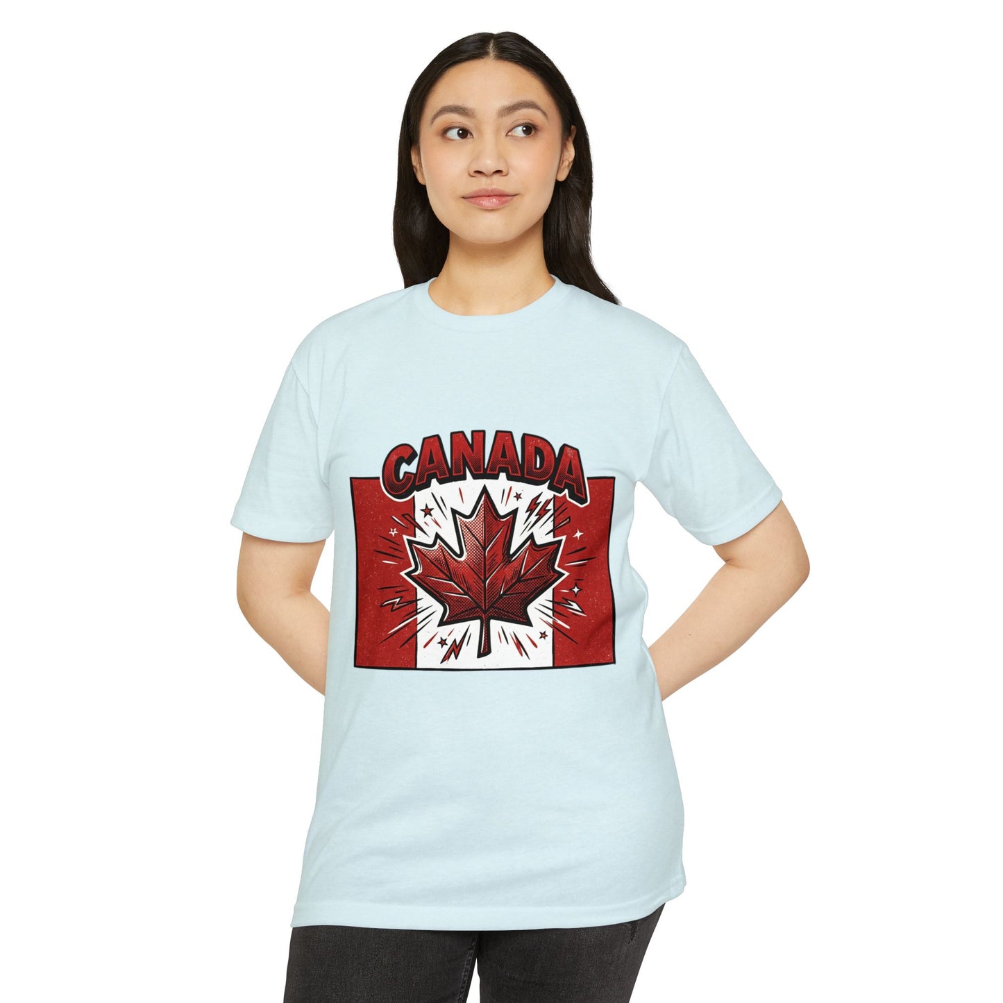 Retro Canada Maple Leaf Graphic T-Shirt — Canadian Pride Tee