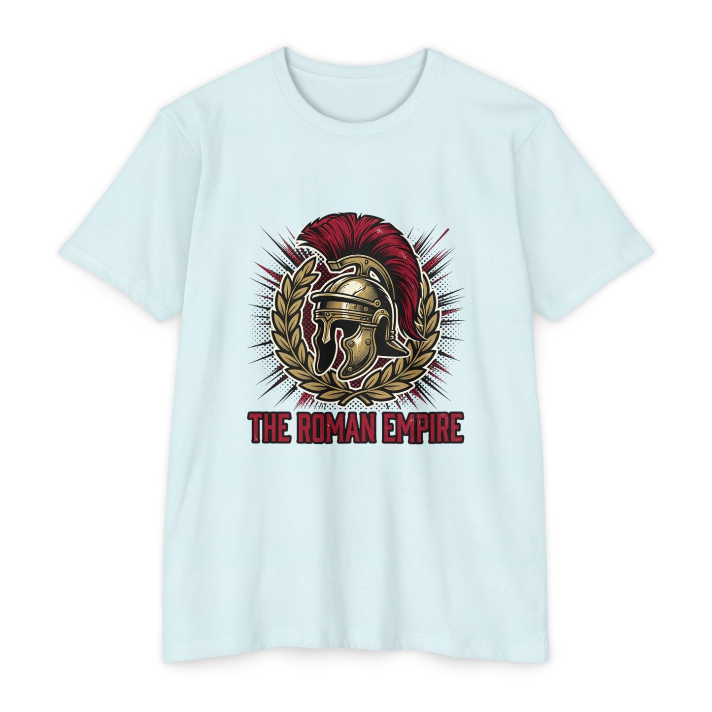 Roman Empire Helmet T-Shirt — Vintage Gladiator Graphic Tee