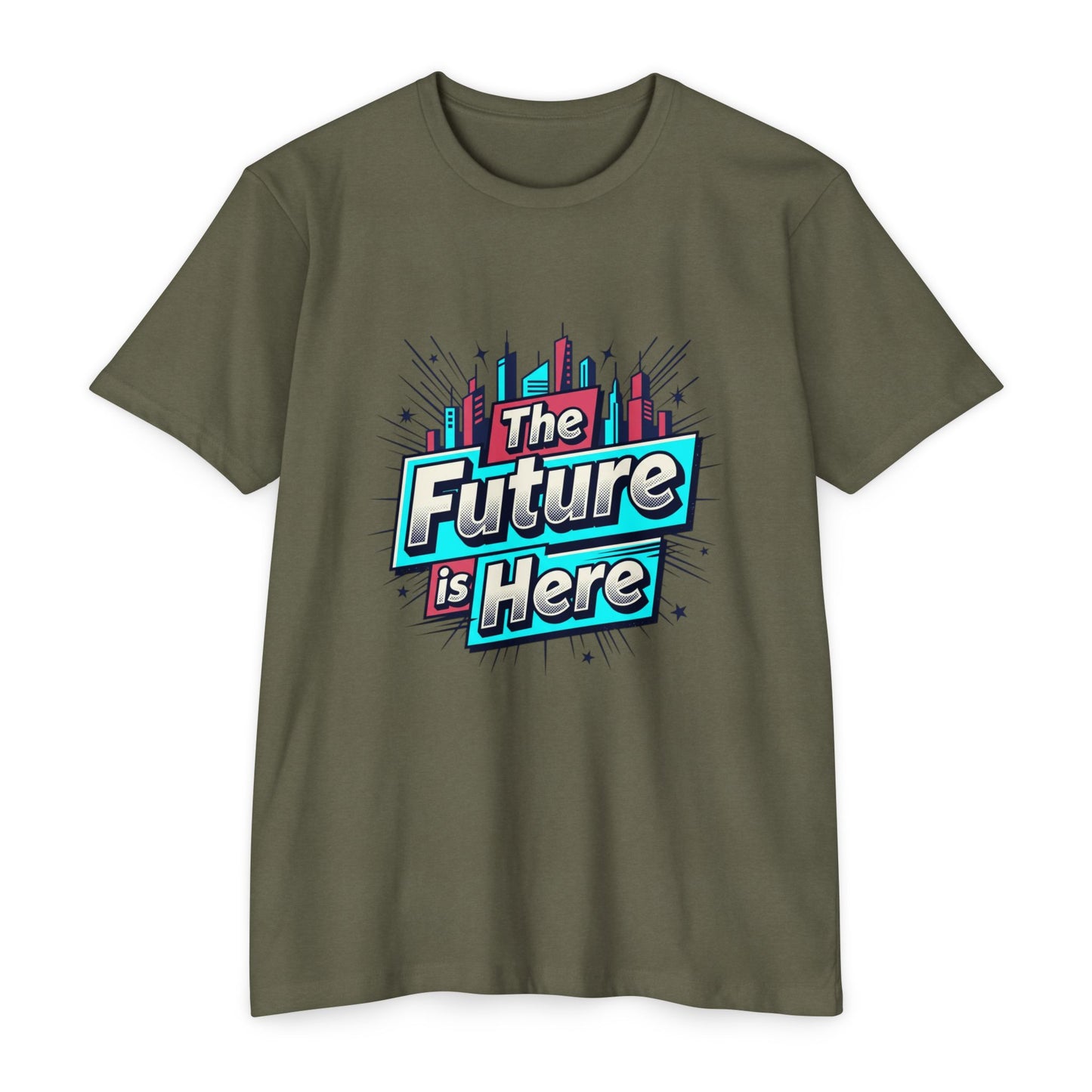 The Future Is Here T-Shirt — Retro City Graphic Tee